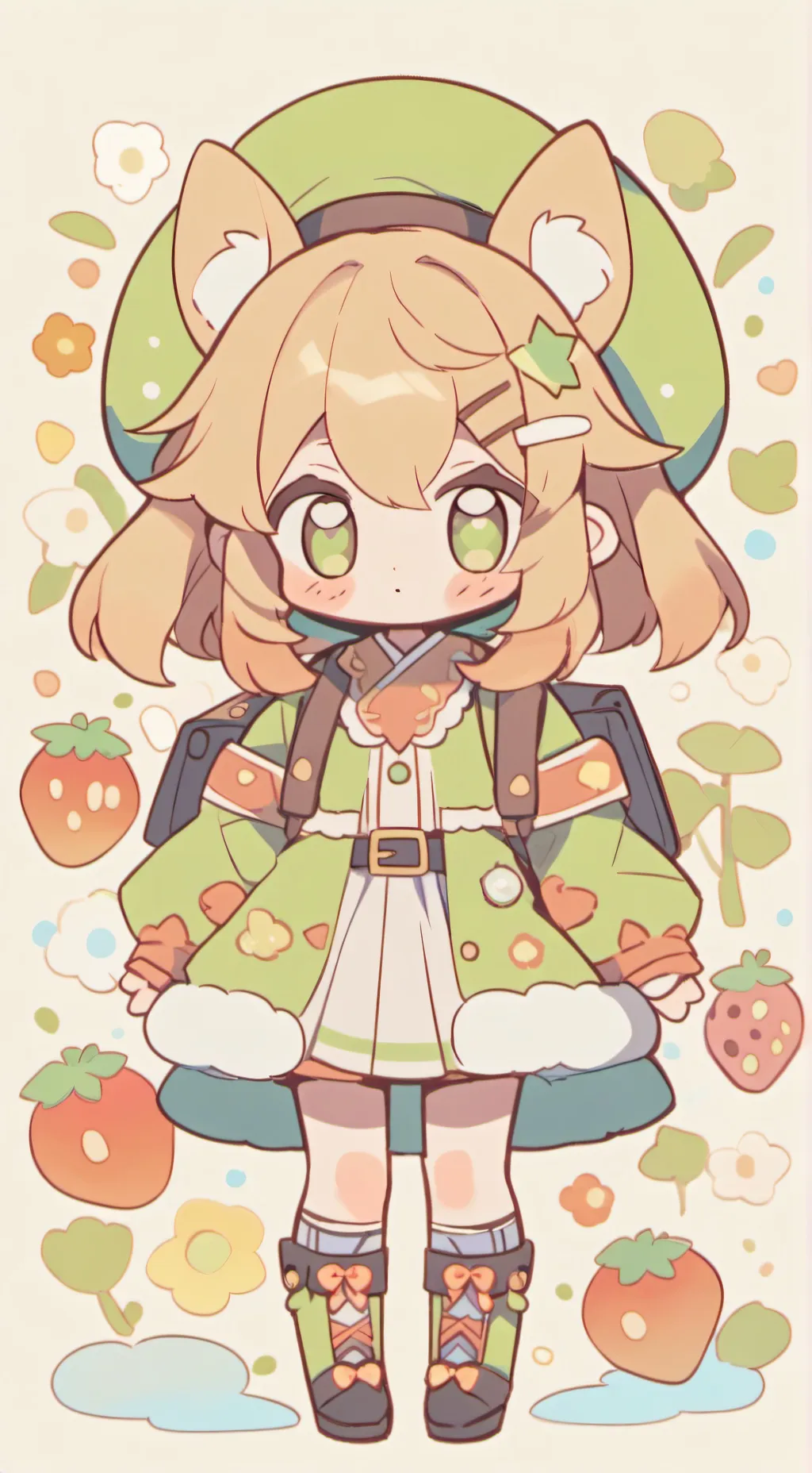 ai character: Kidnapped kittens background