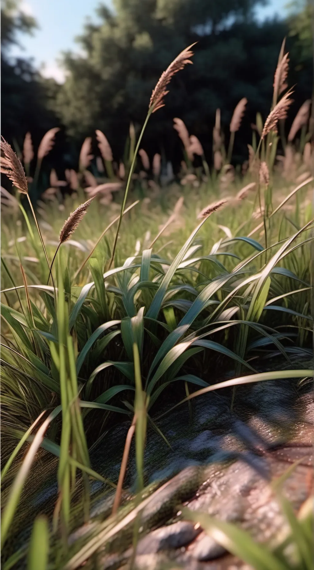 ai character: GRASS  background