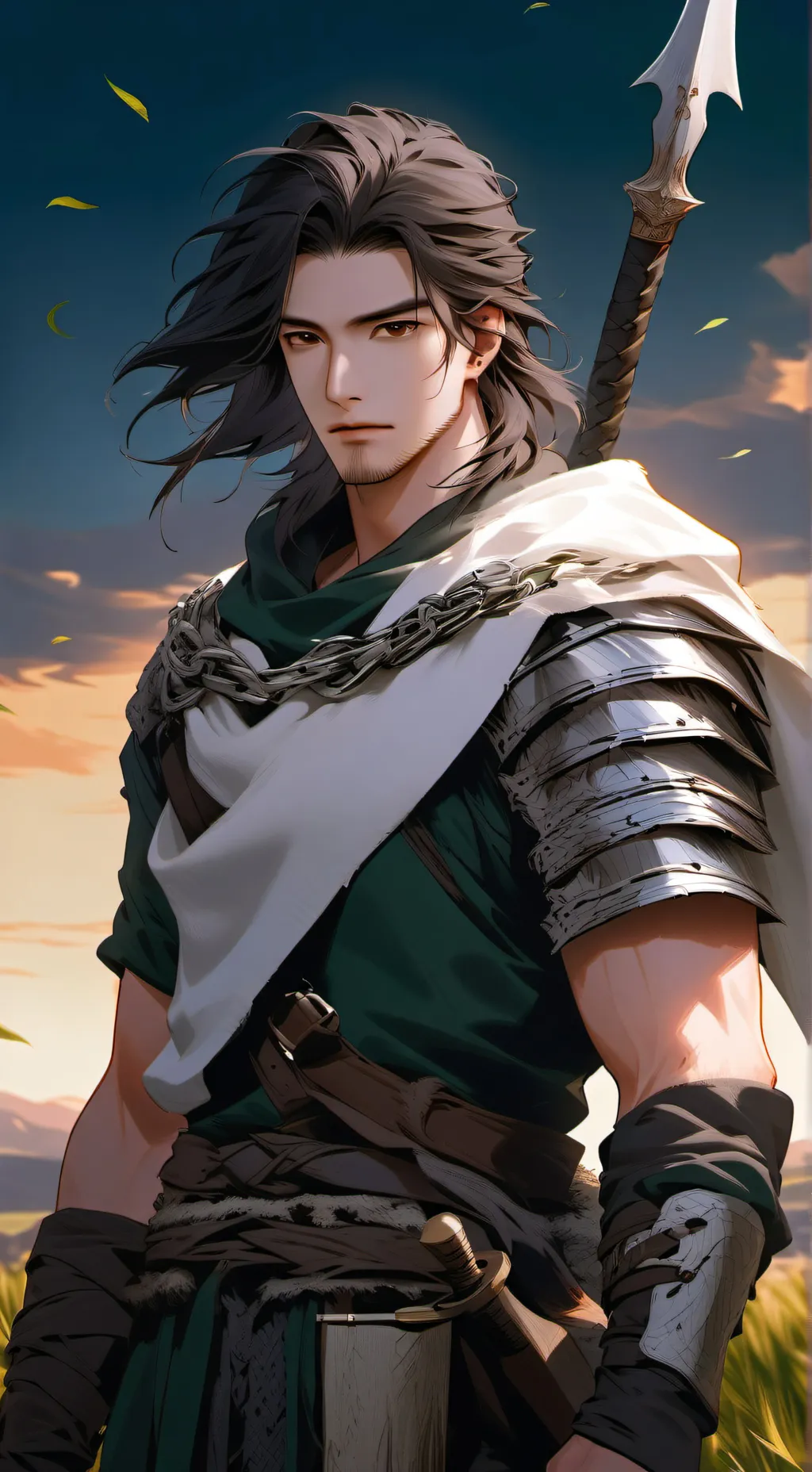 ai character: Hideo background