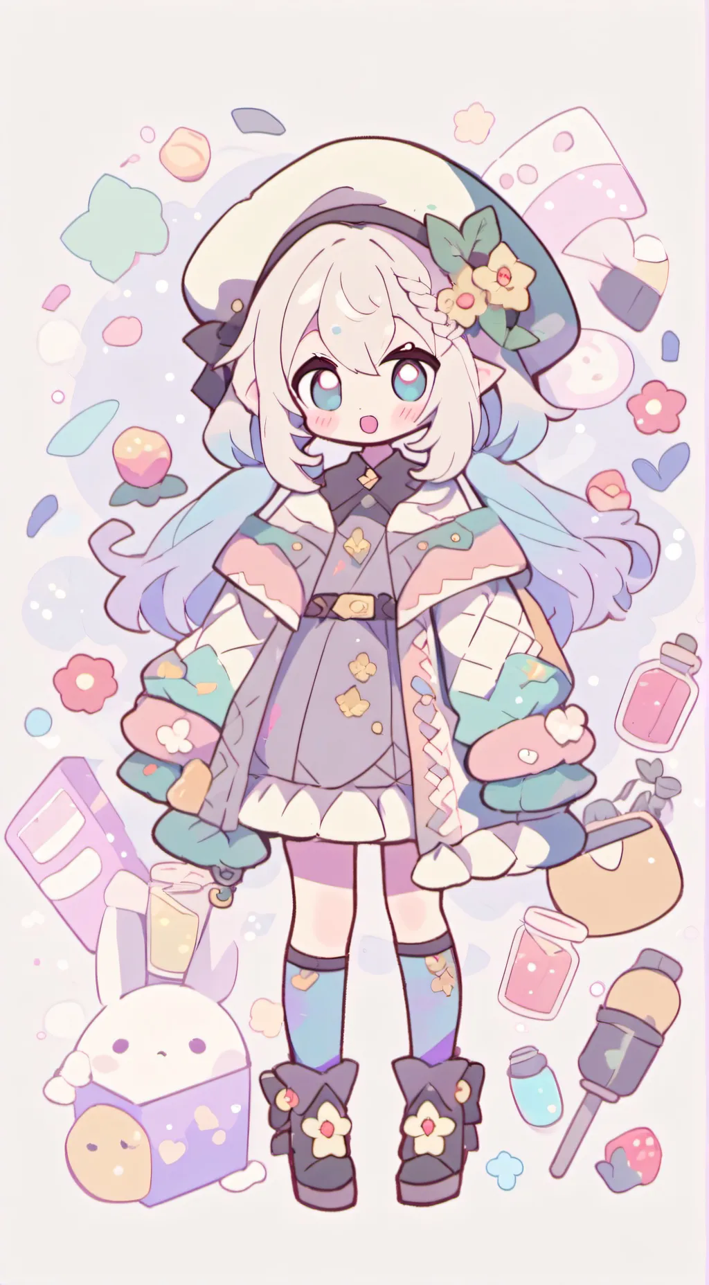 ai character: Ay mi a perrito  background