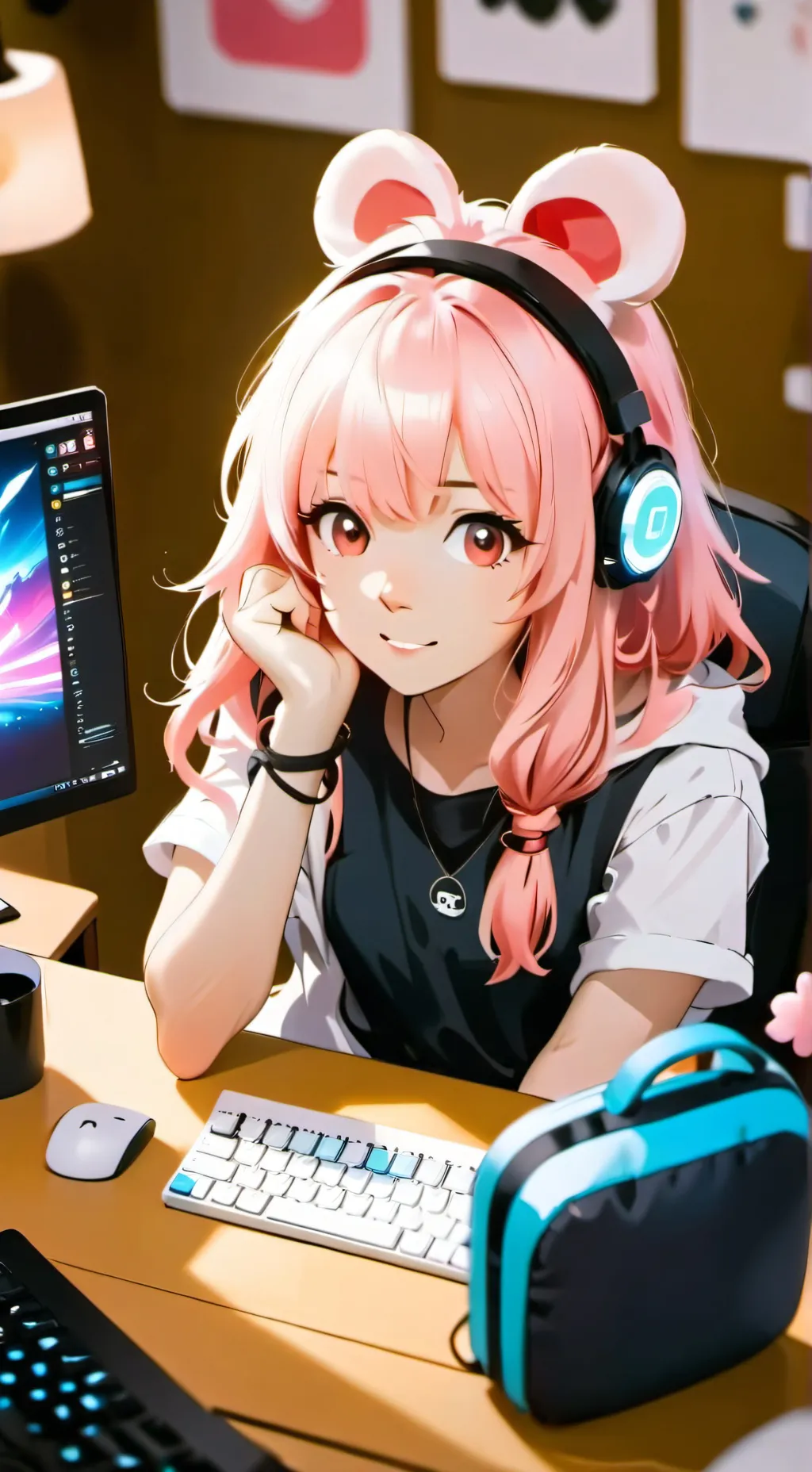 ai character: masie background