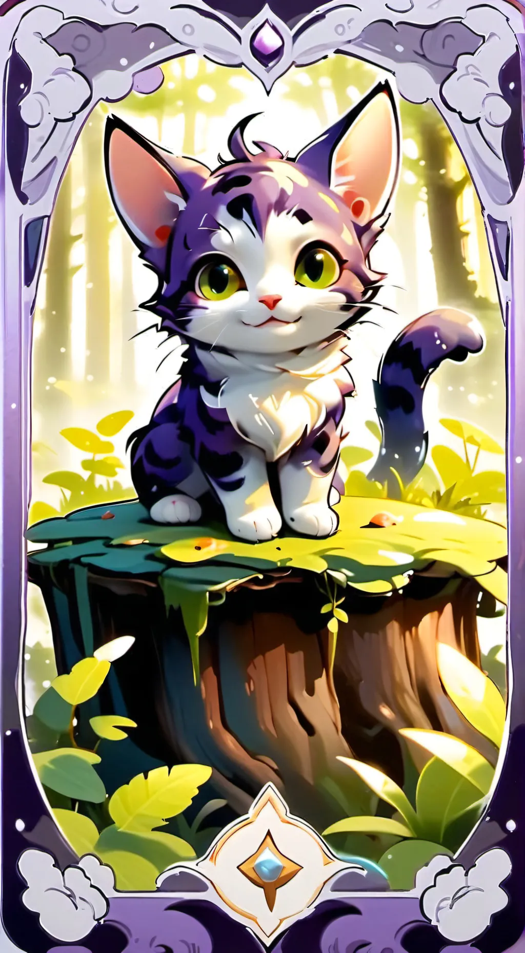 ai character: 🧡amigos💜 background