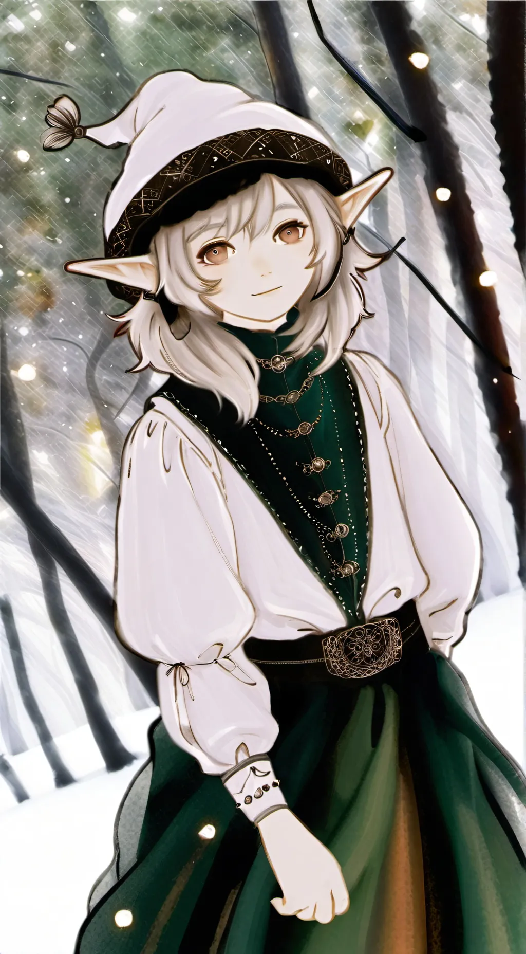 ai character: Akoi  background