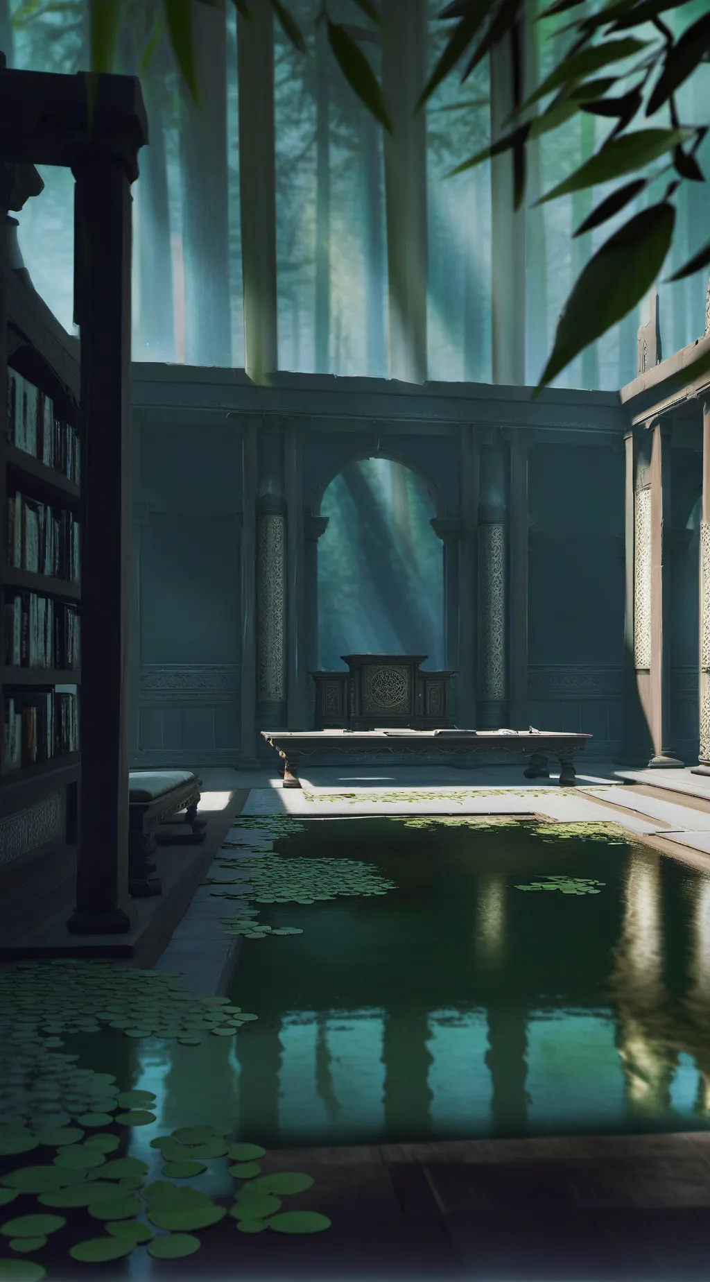 ai character: kimetsu place background