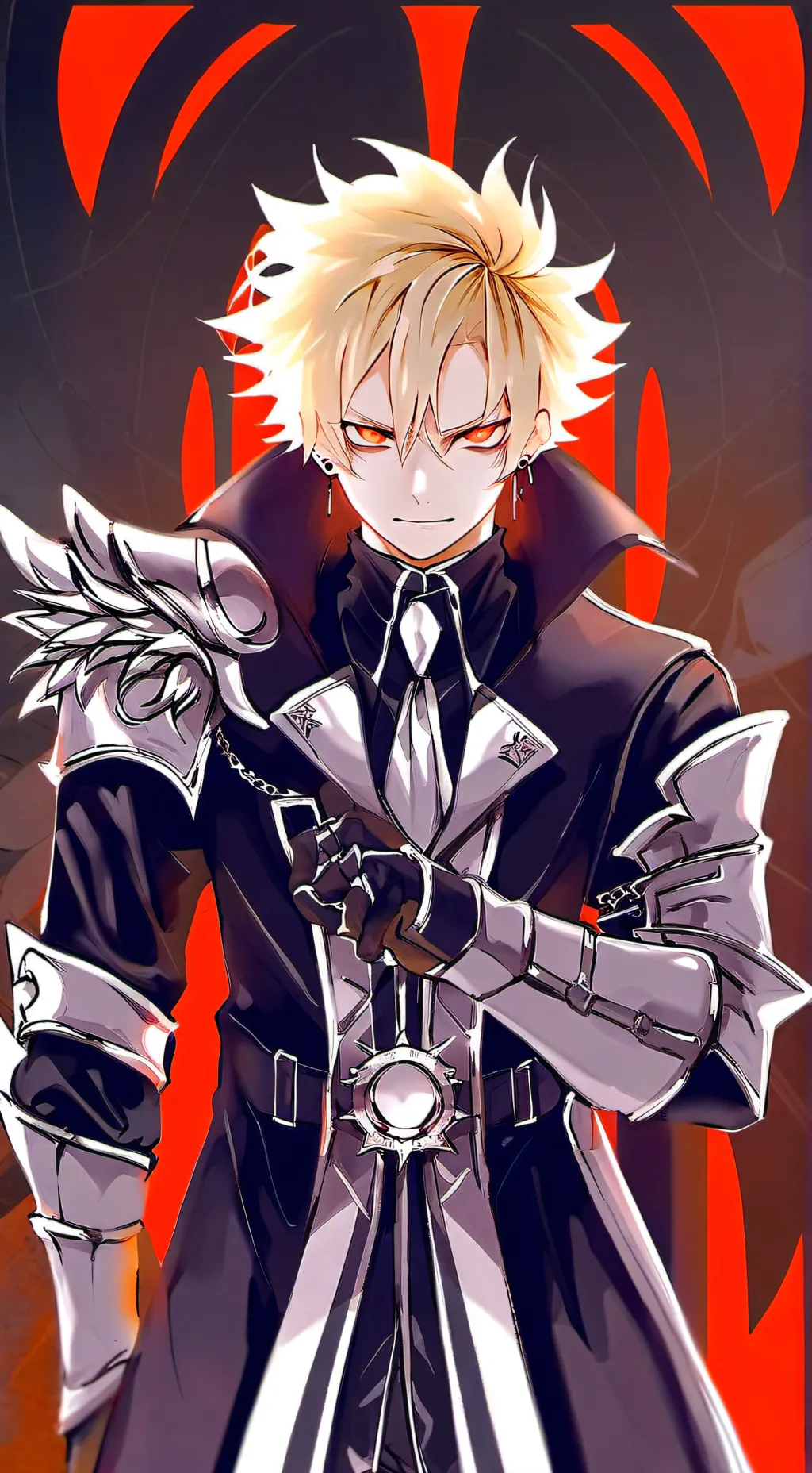 ai character: Vampire bakugo background