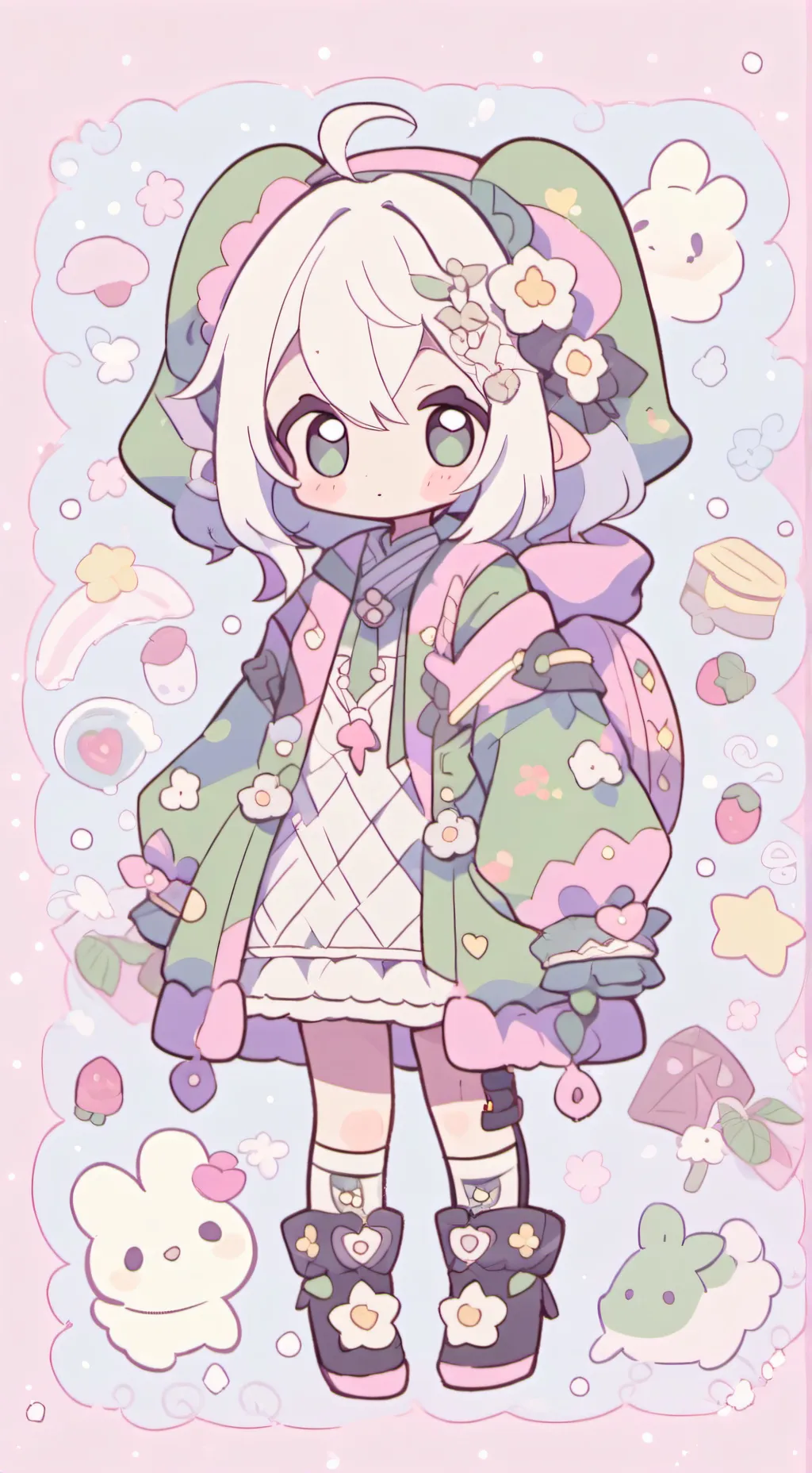 ai character: TdBkdk background