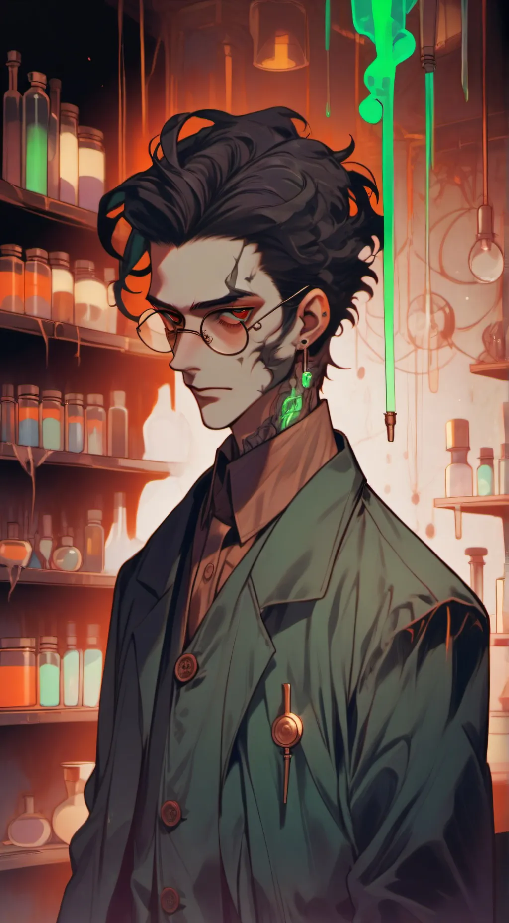 ai character: Mr. babushk background