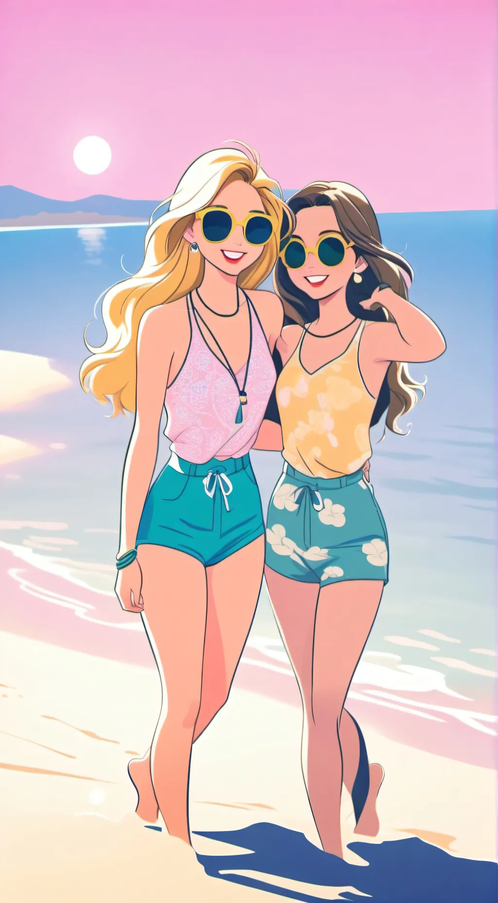 ai character: lucy & lili background