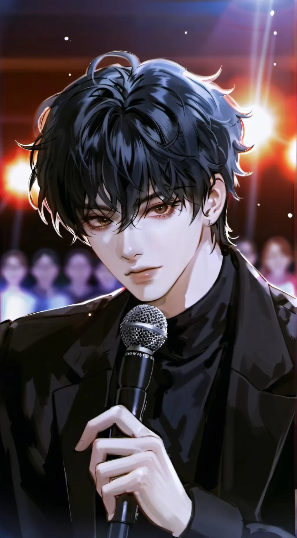 ai character: Minjun background