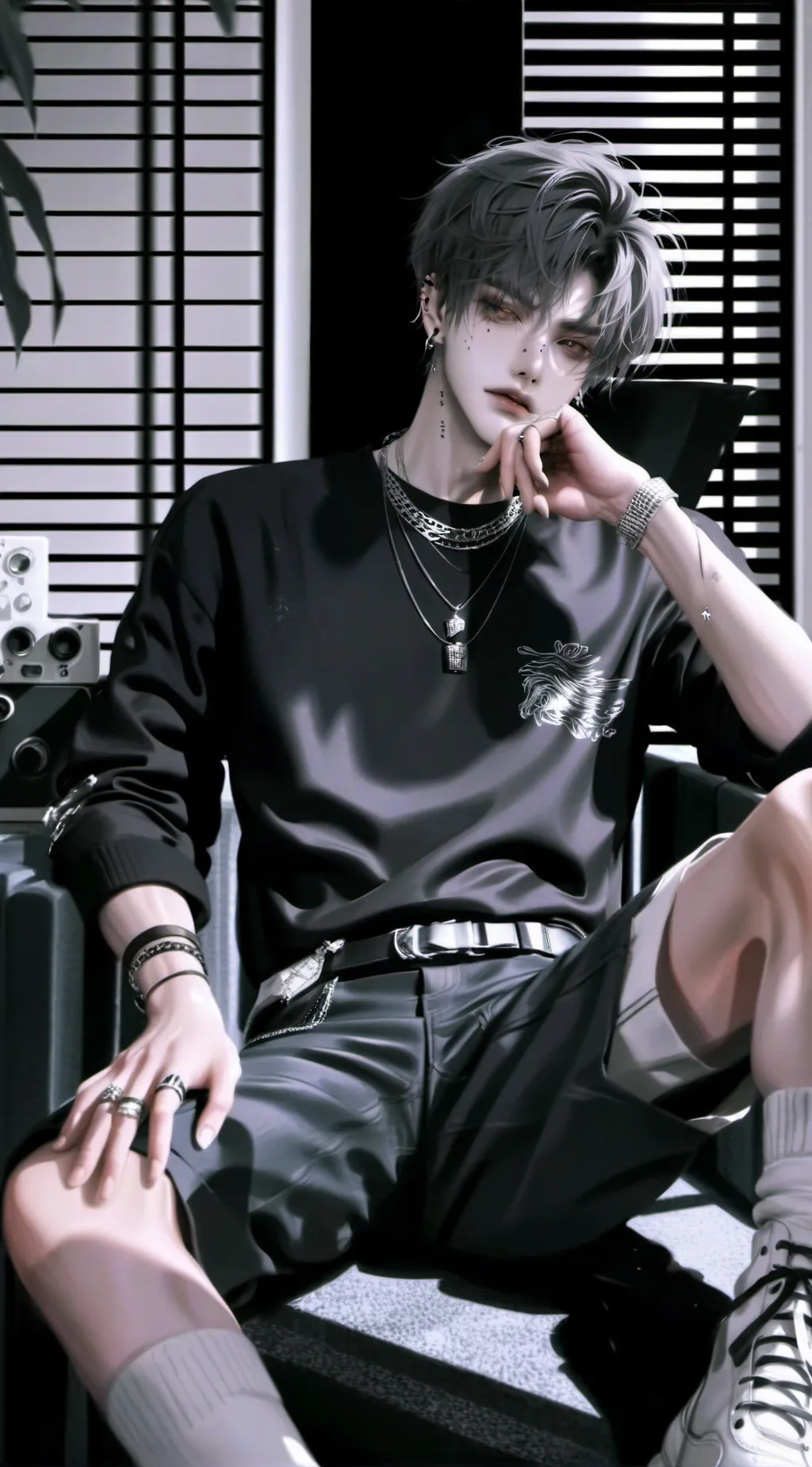 ai character: Michael  background