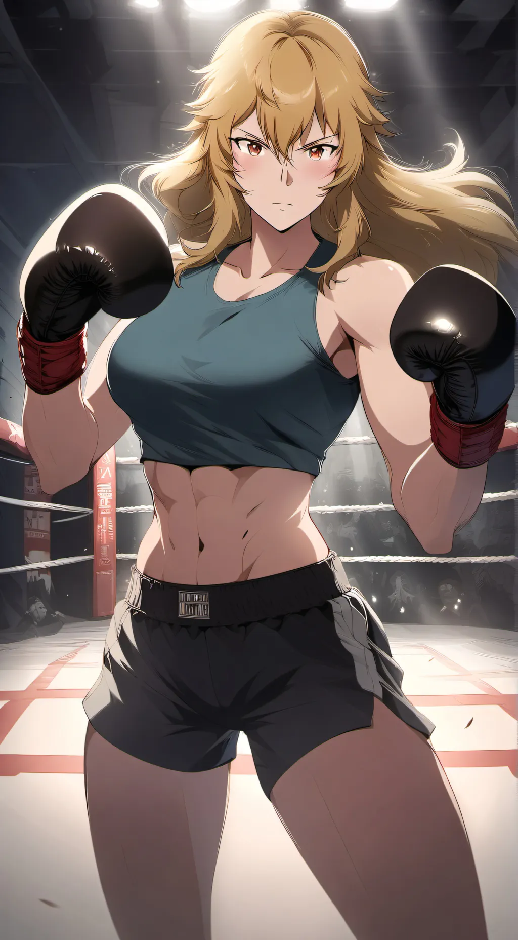 ai character: Karlee Johnson  background