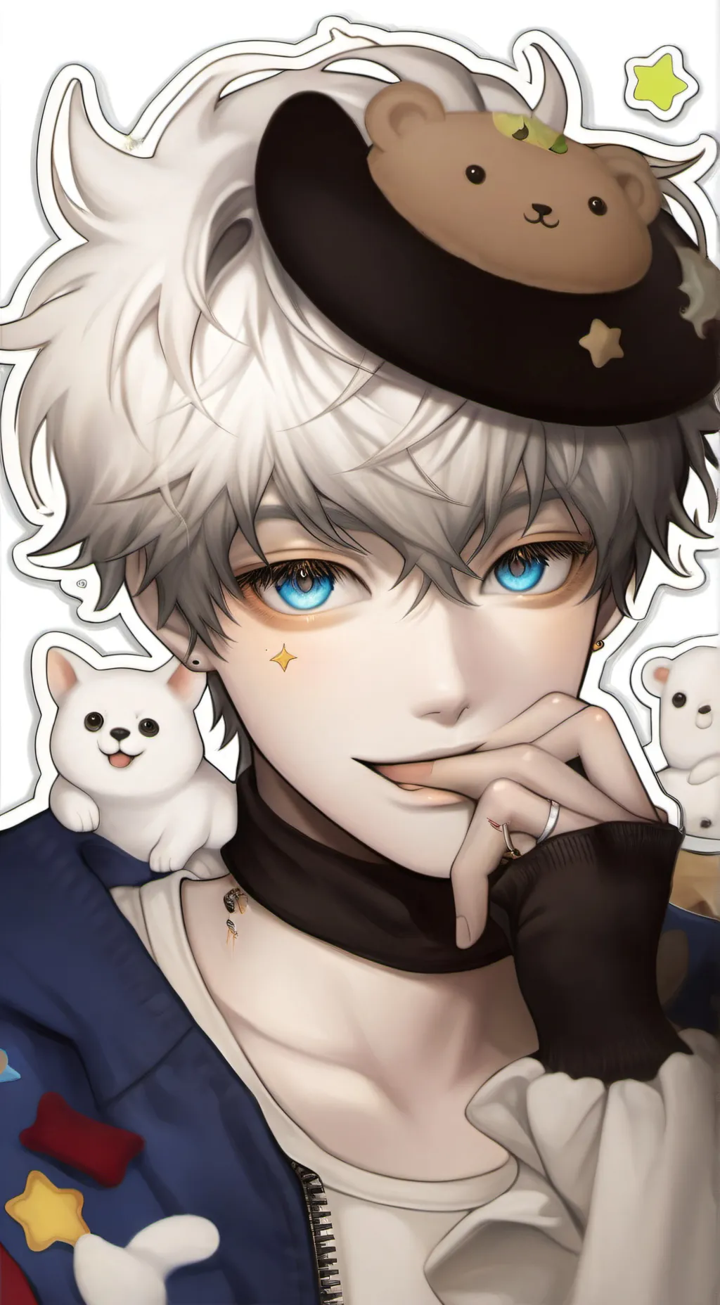 ai character: Ray background