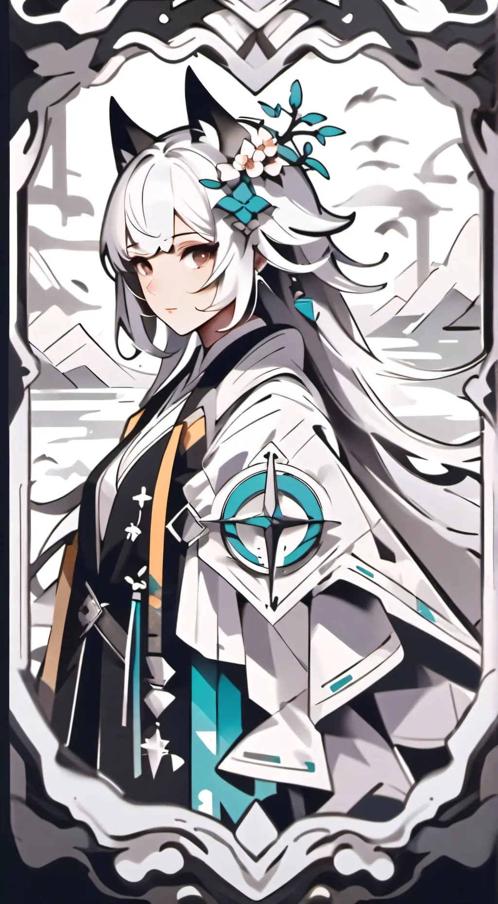 ai character: Hawks&dabi background