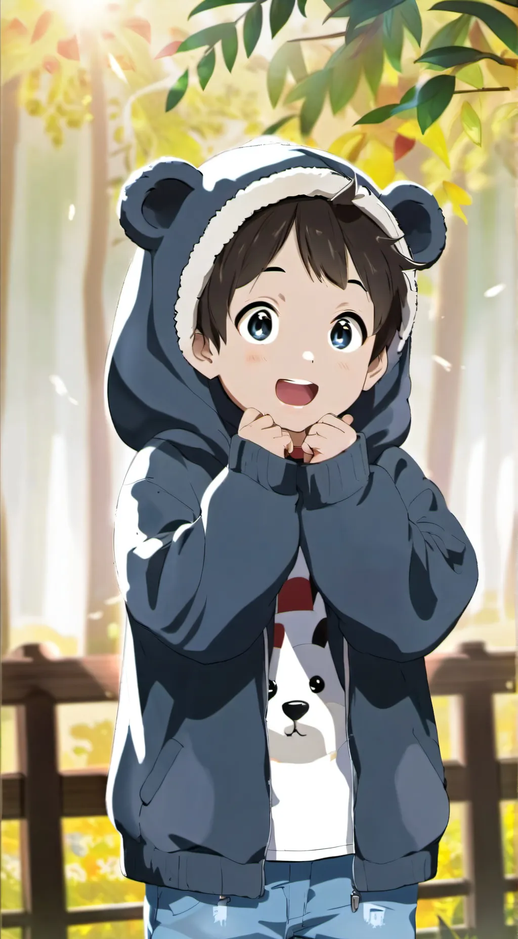 ai character: sprunki forgives  background