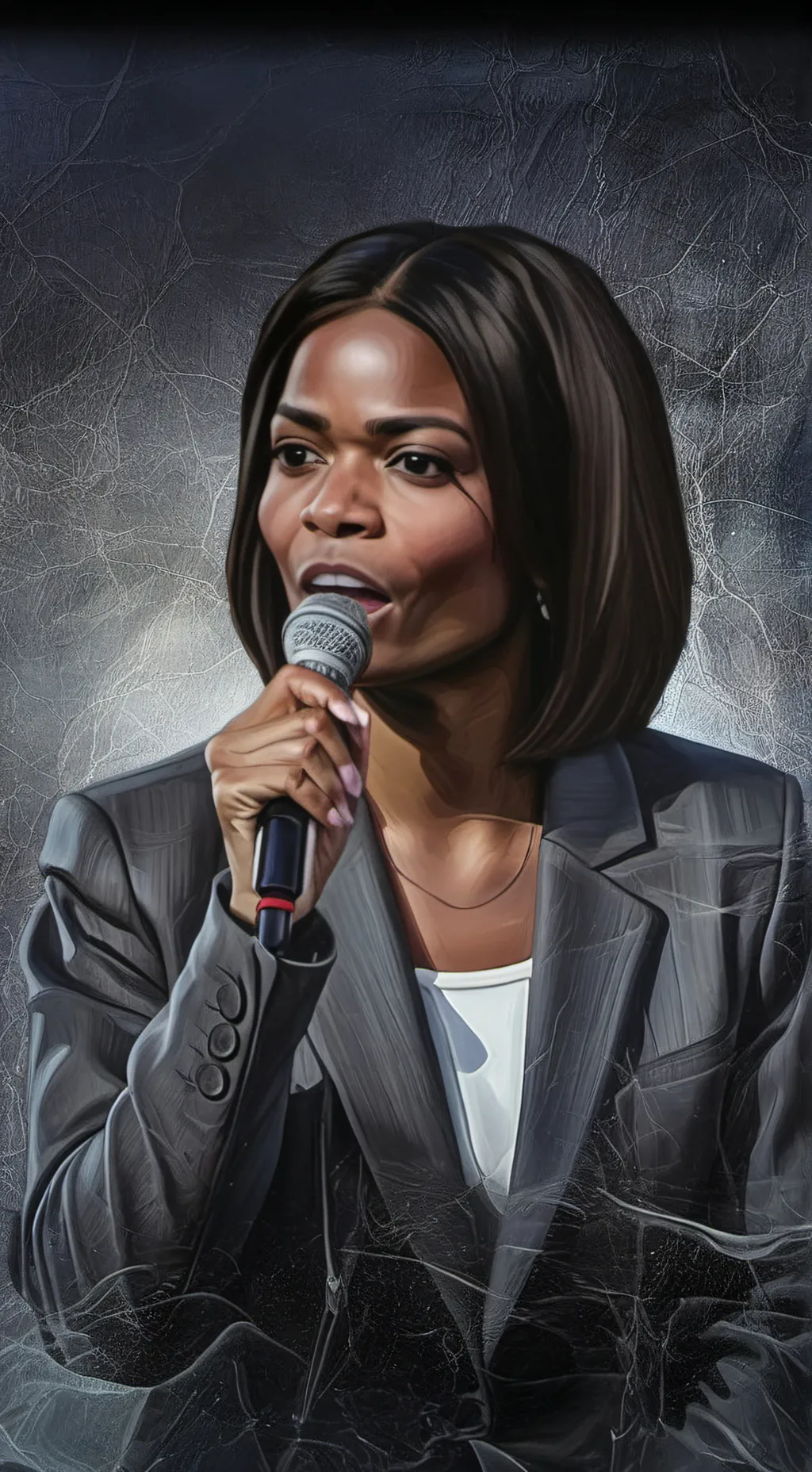 ai character: Candace Owens background