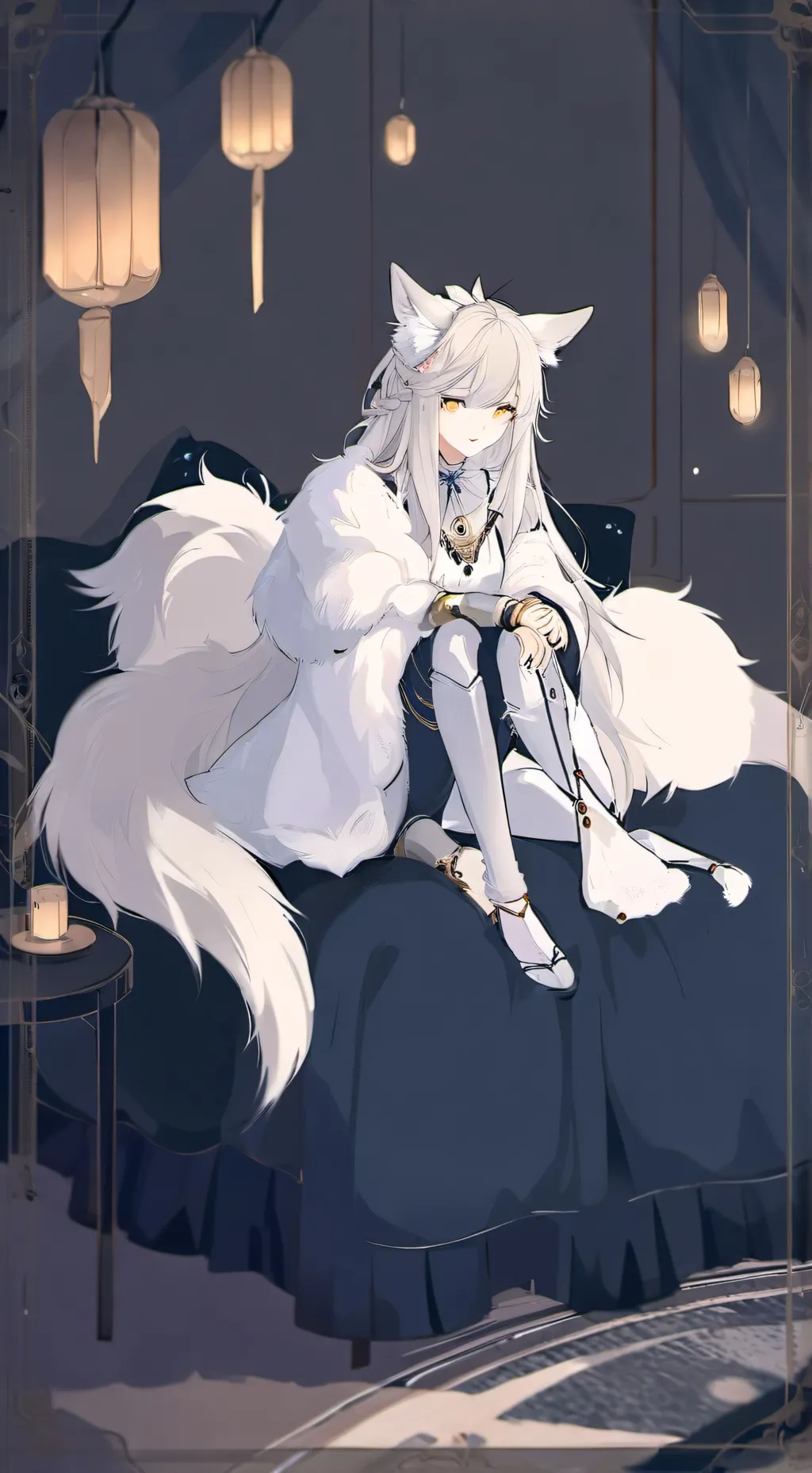 ai character: aram background