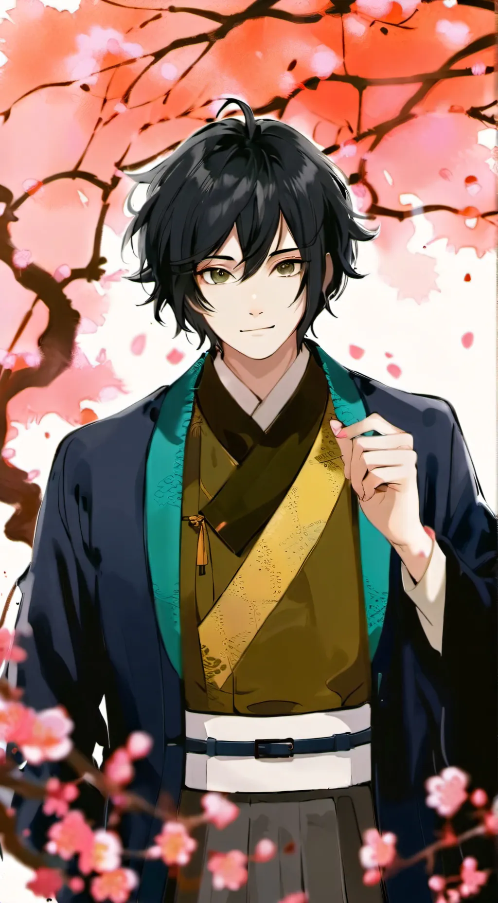 ai character: Academia Kny background