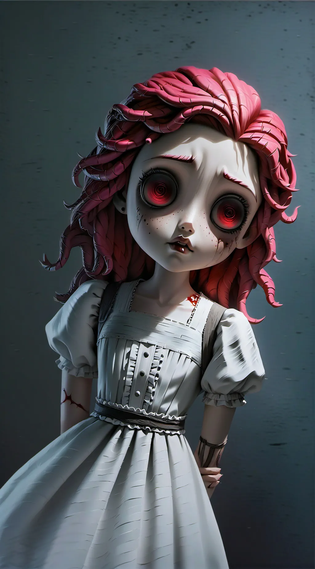 ai character: Lucy(possesed kid) background