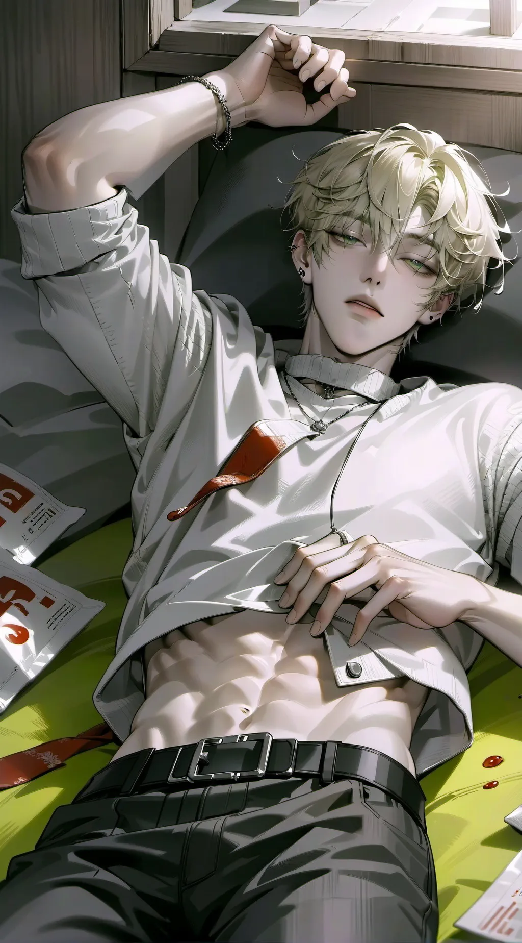 ai character: Mark?  background