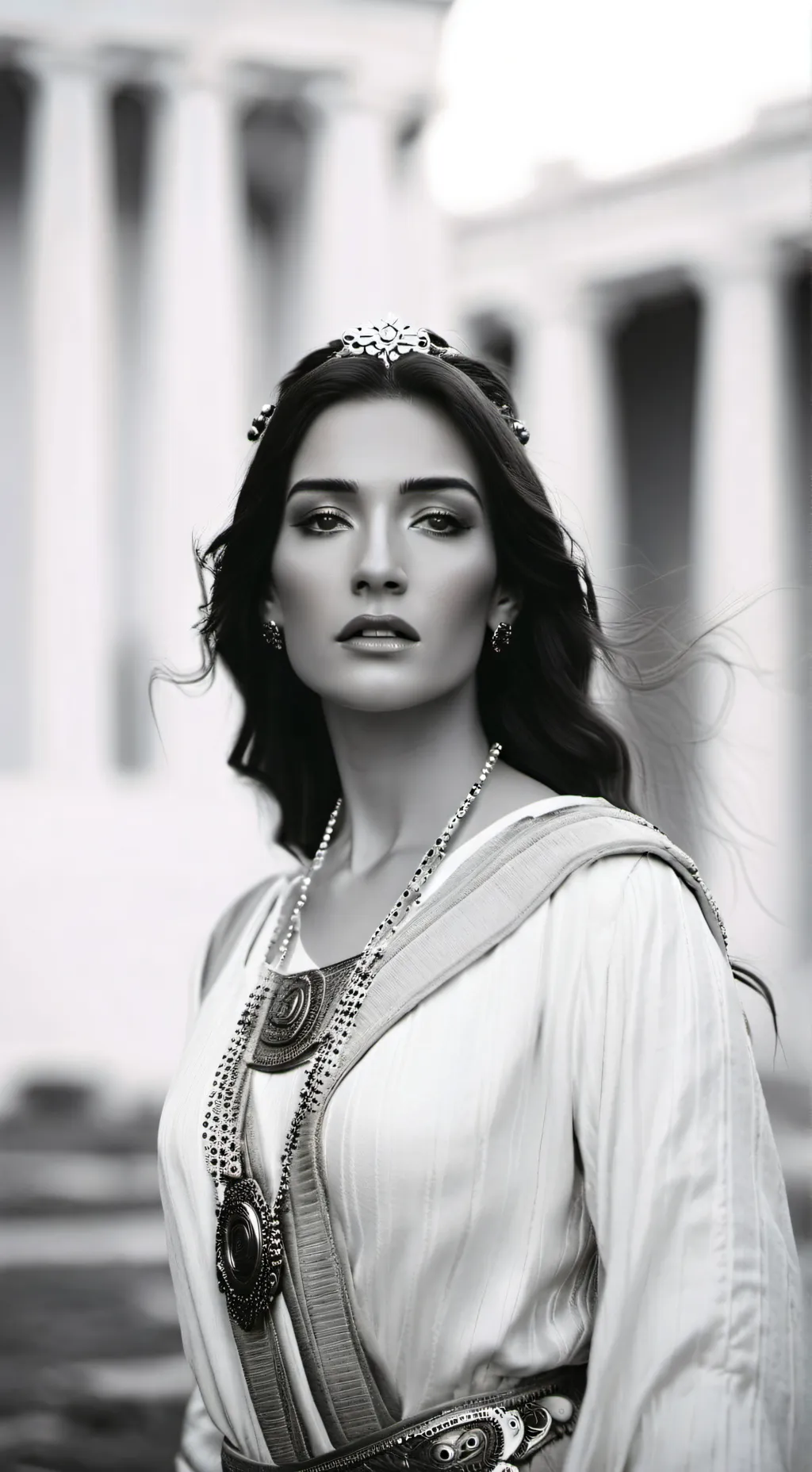 ai character: queen melisida background