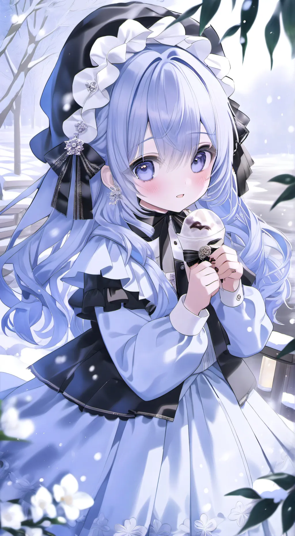 ai character: Lily background