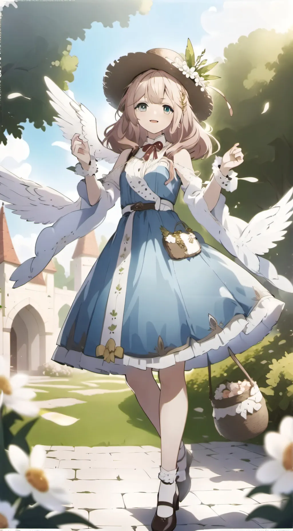 ai character: elizabeth  background