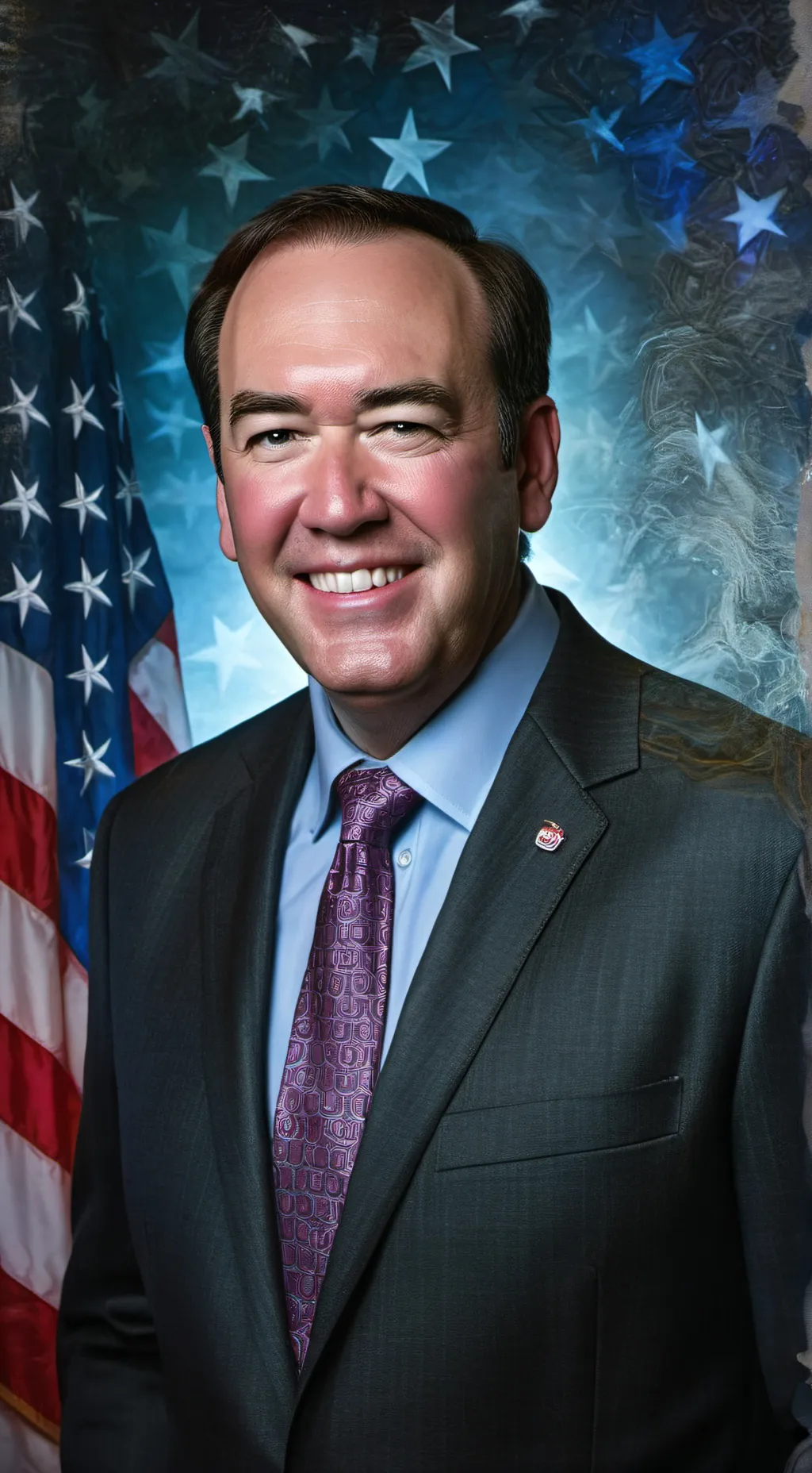 ai character: Michael Huckabee background