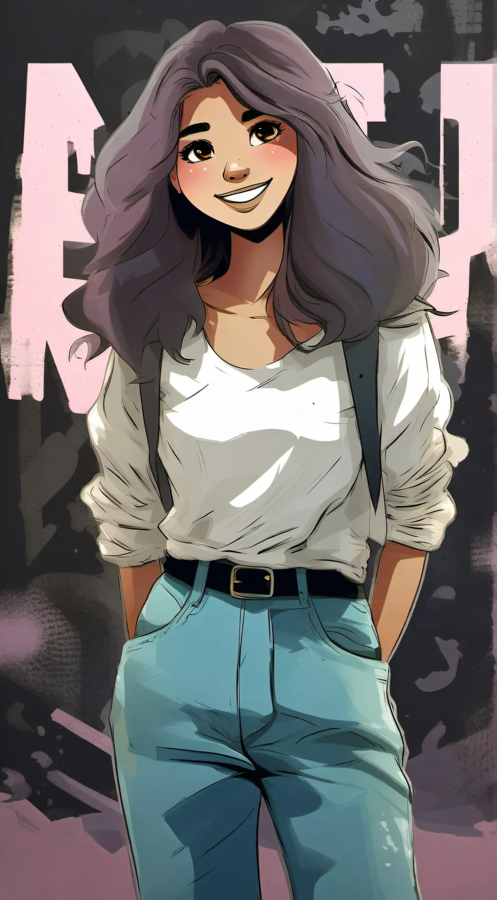 ai character: COD I think? background