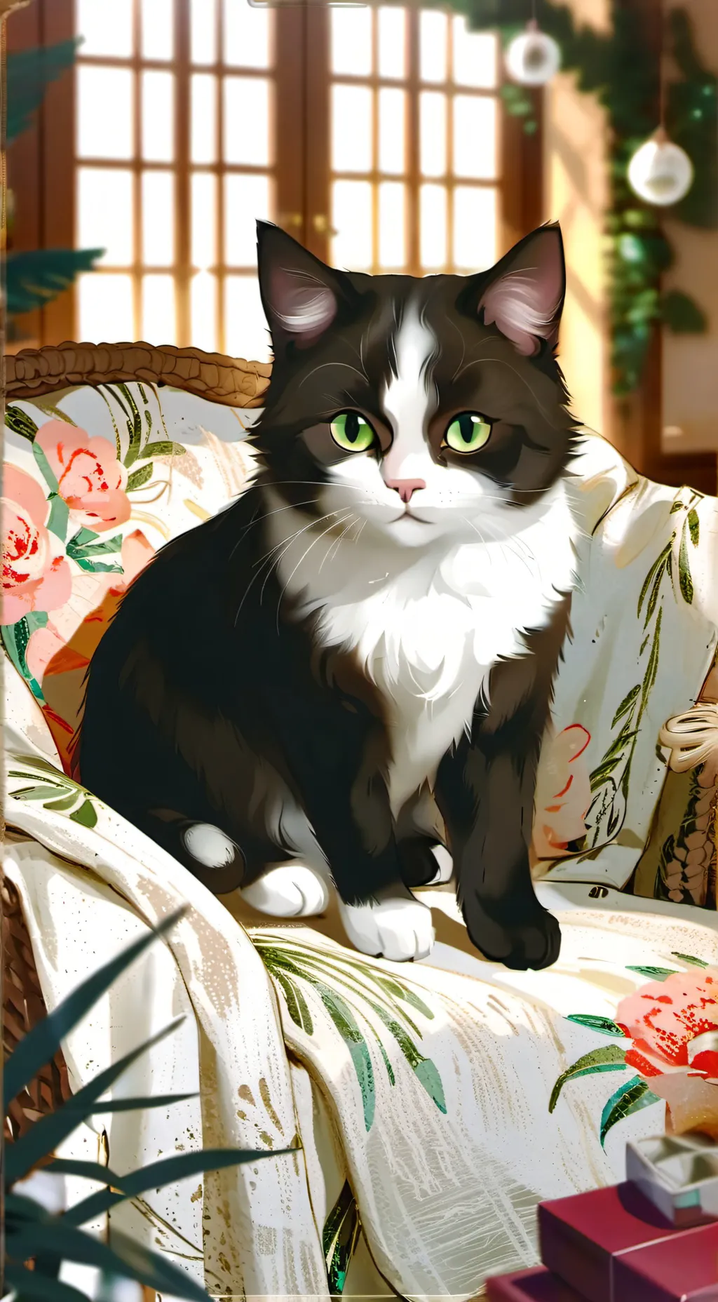 ai character: catism!  background