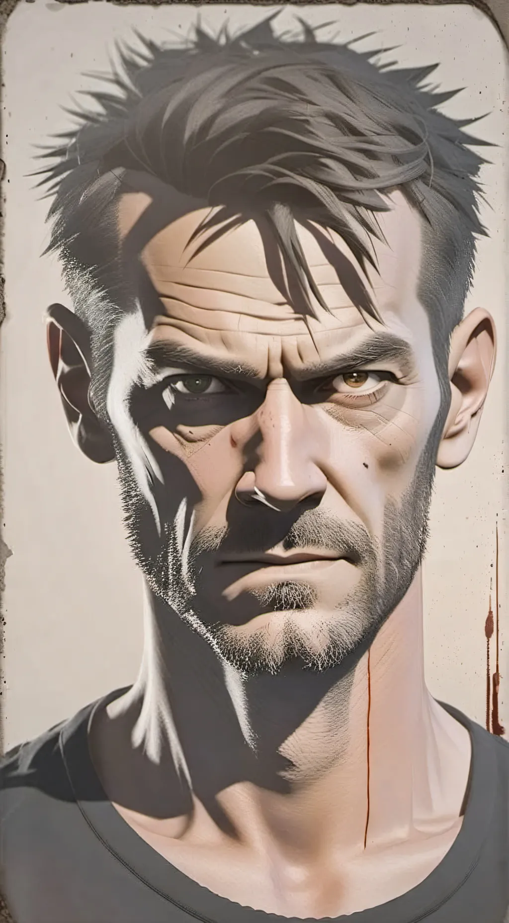 ai character: the crazy man background