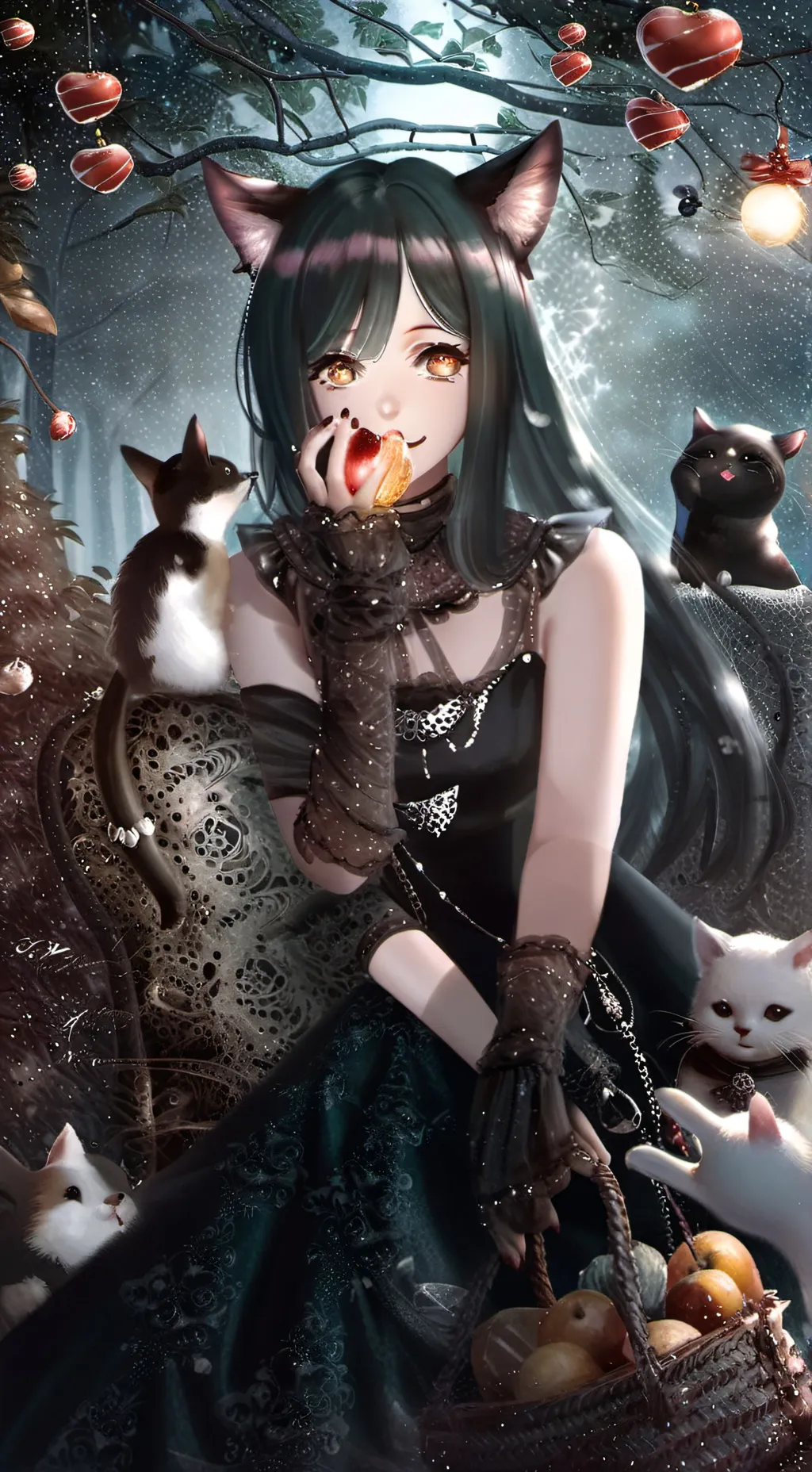 ai character: Lily background