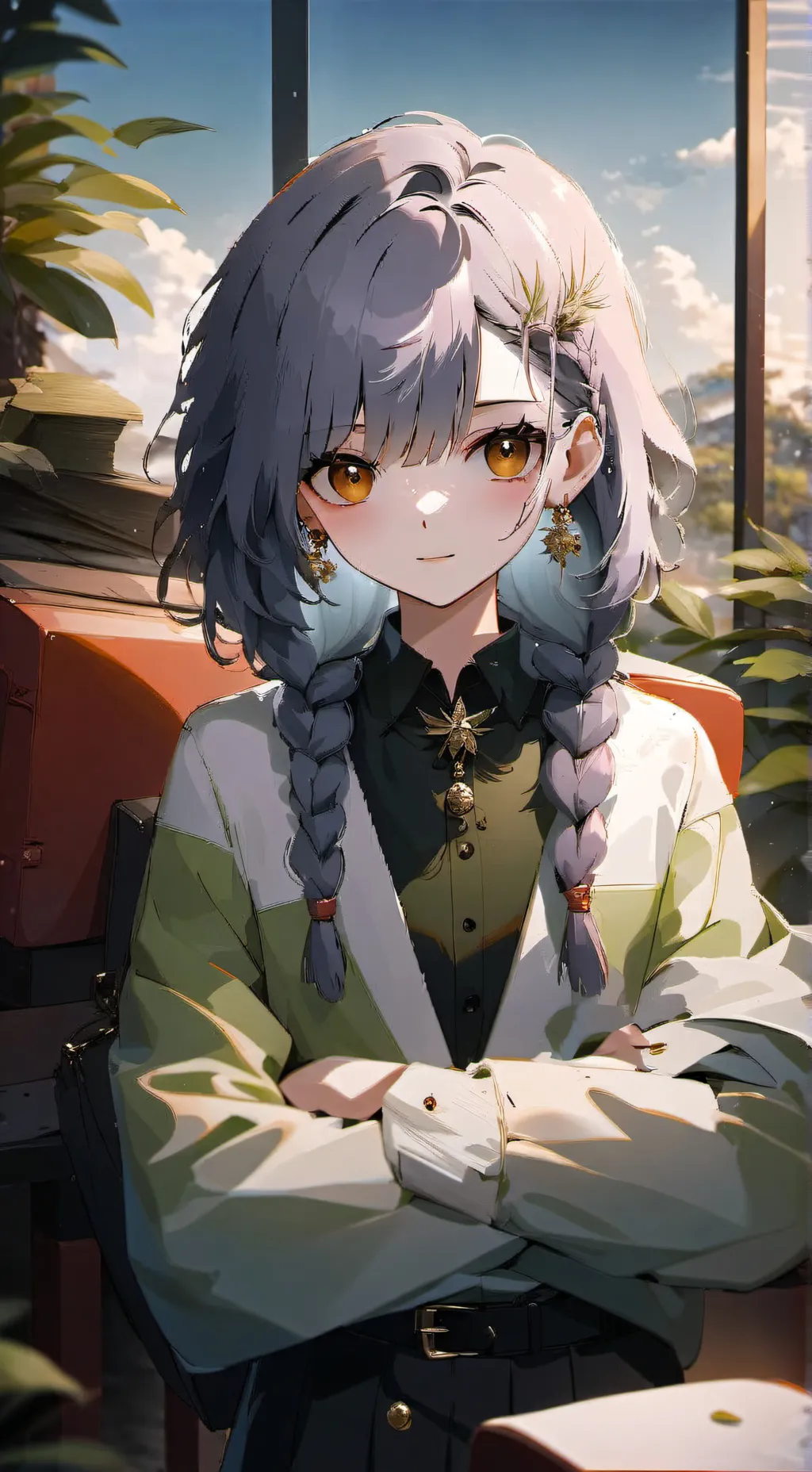 ai character: Meow x tu  background