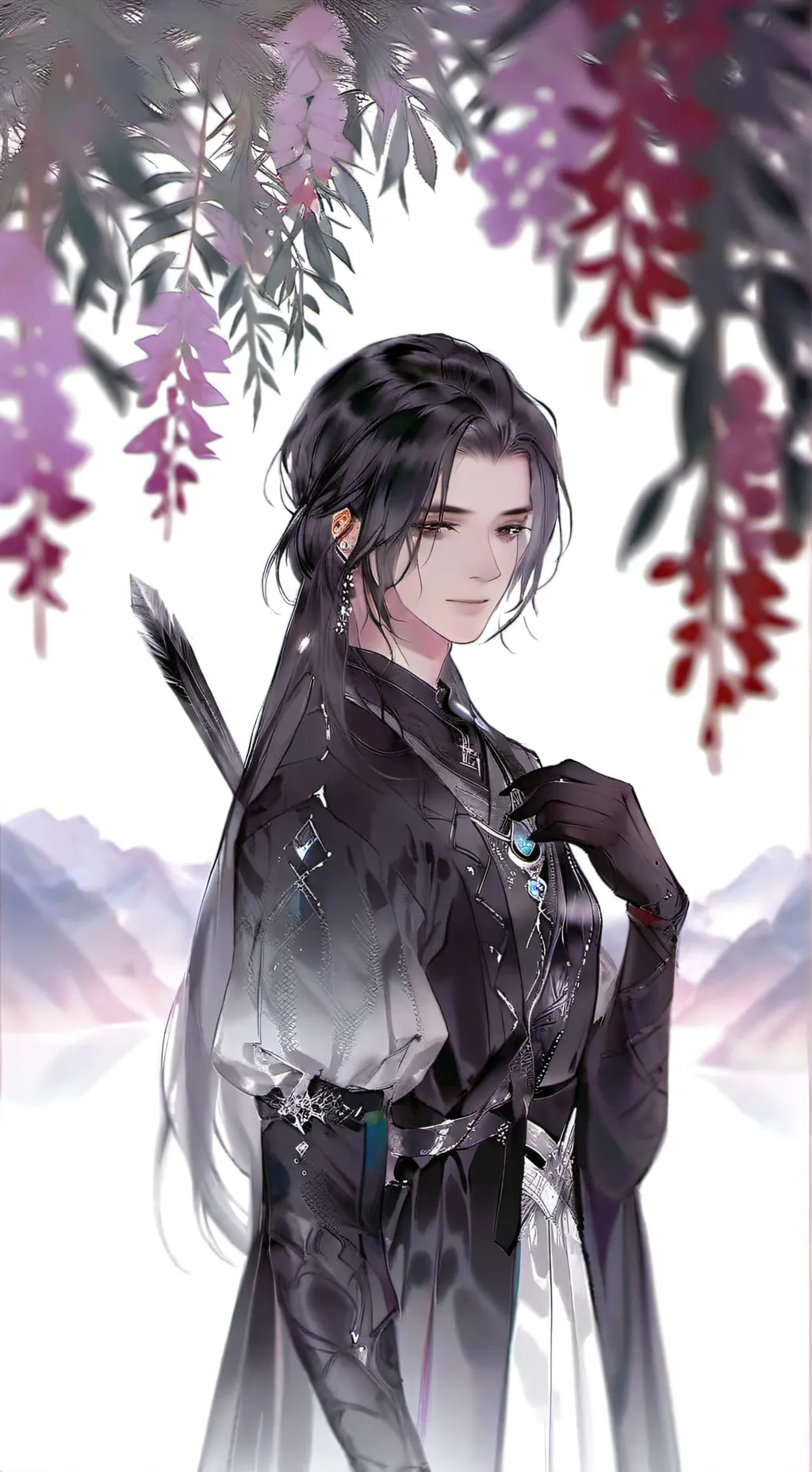 ai character: Jentry X Kit ❤️✨ background