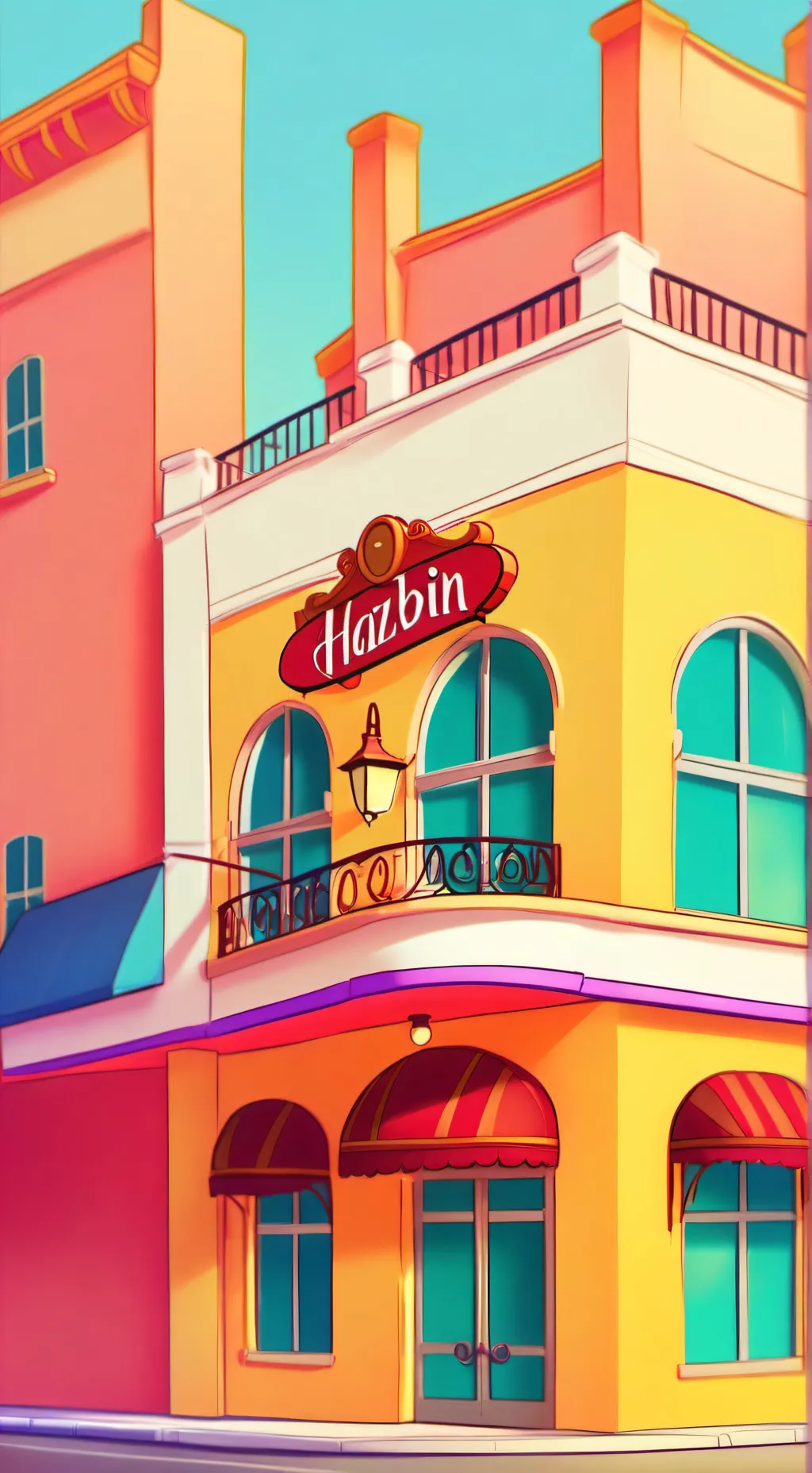 ai character: Hh love potion  background