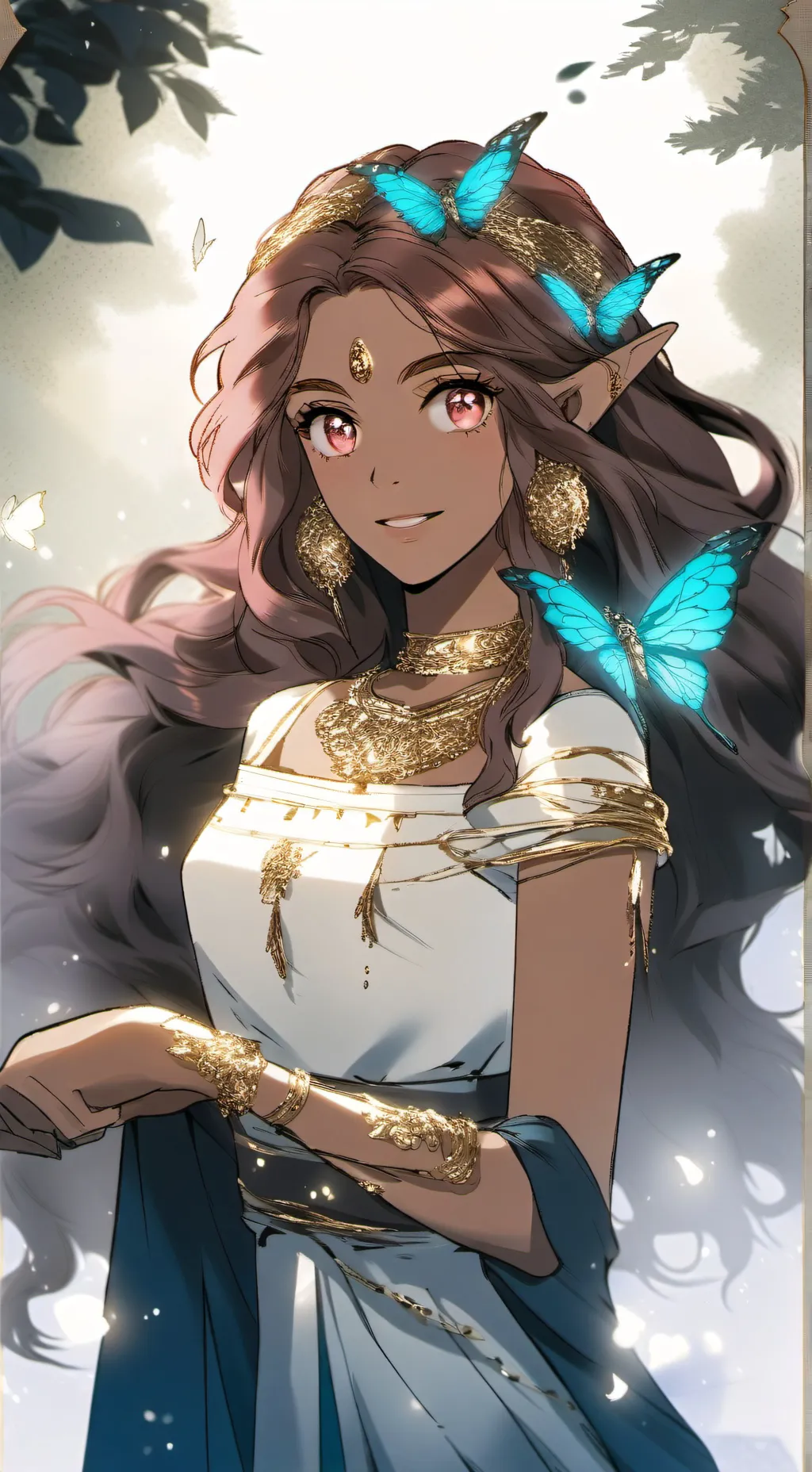 ai character: Ava  background