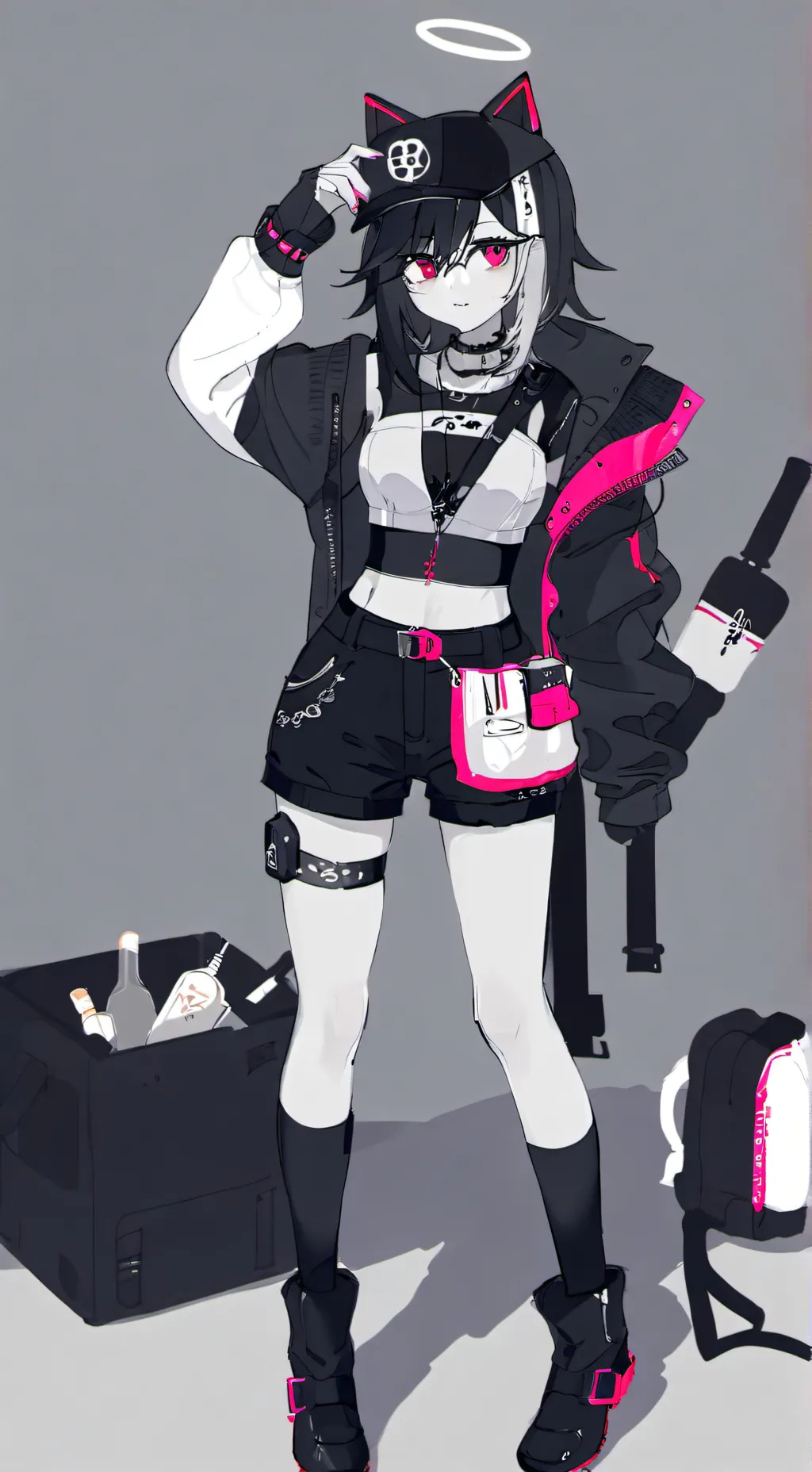 ai character: Roommate Katsunei background