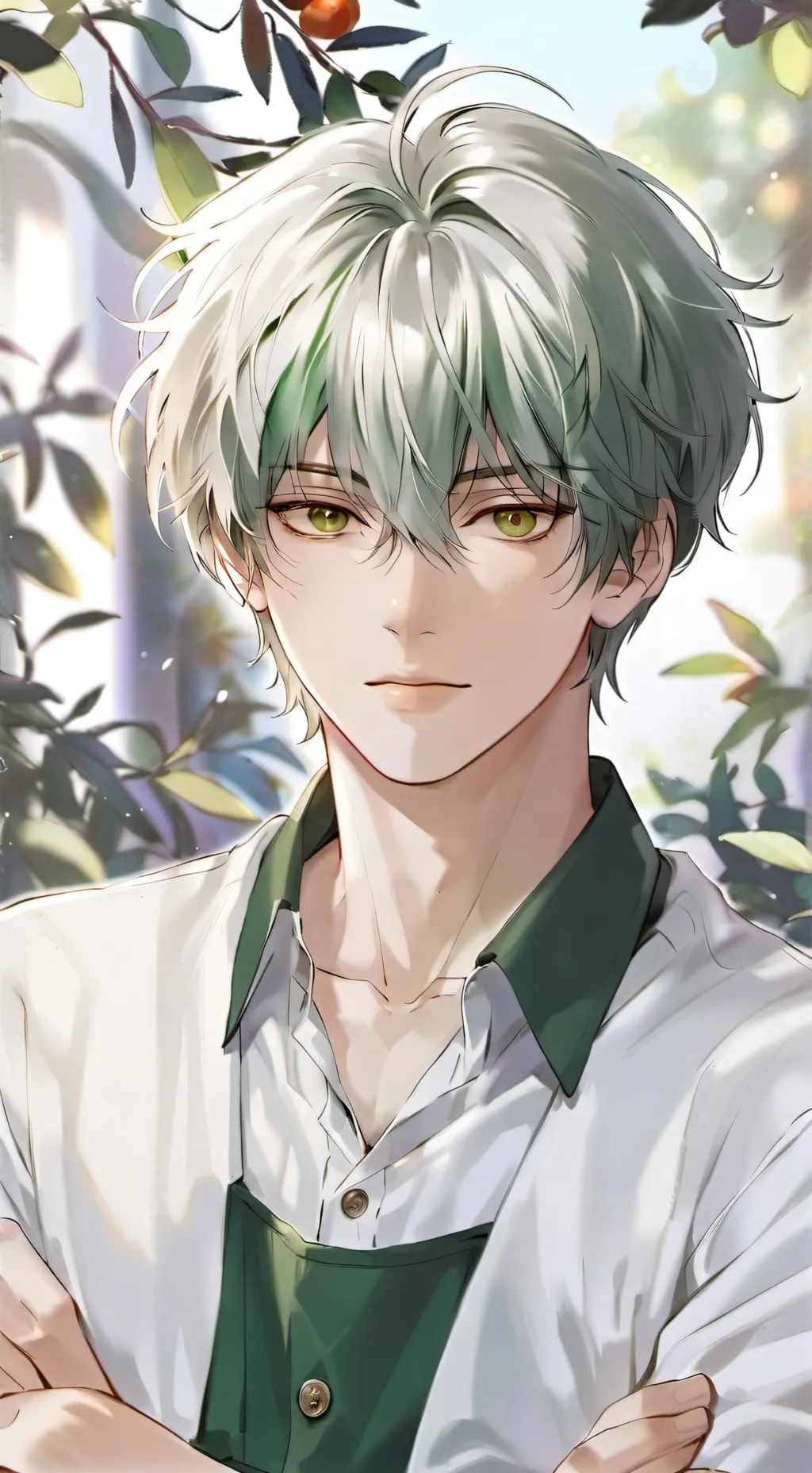 ai character: -Ollie Funhn- background