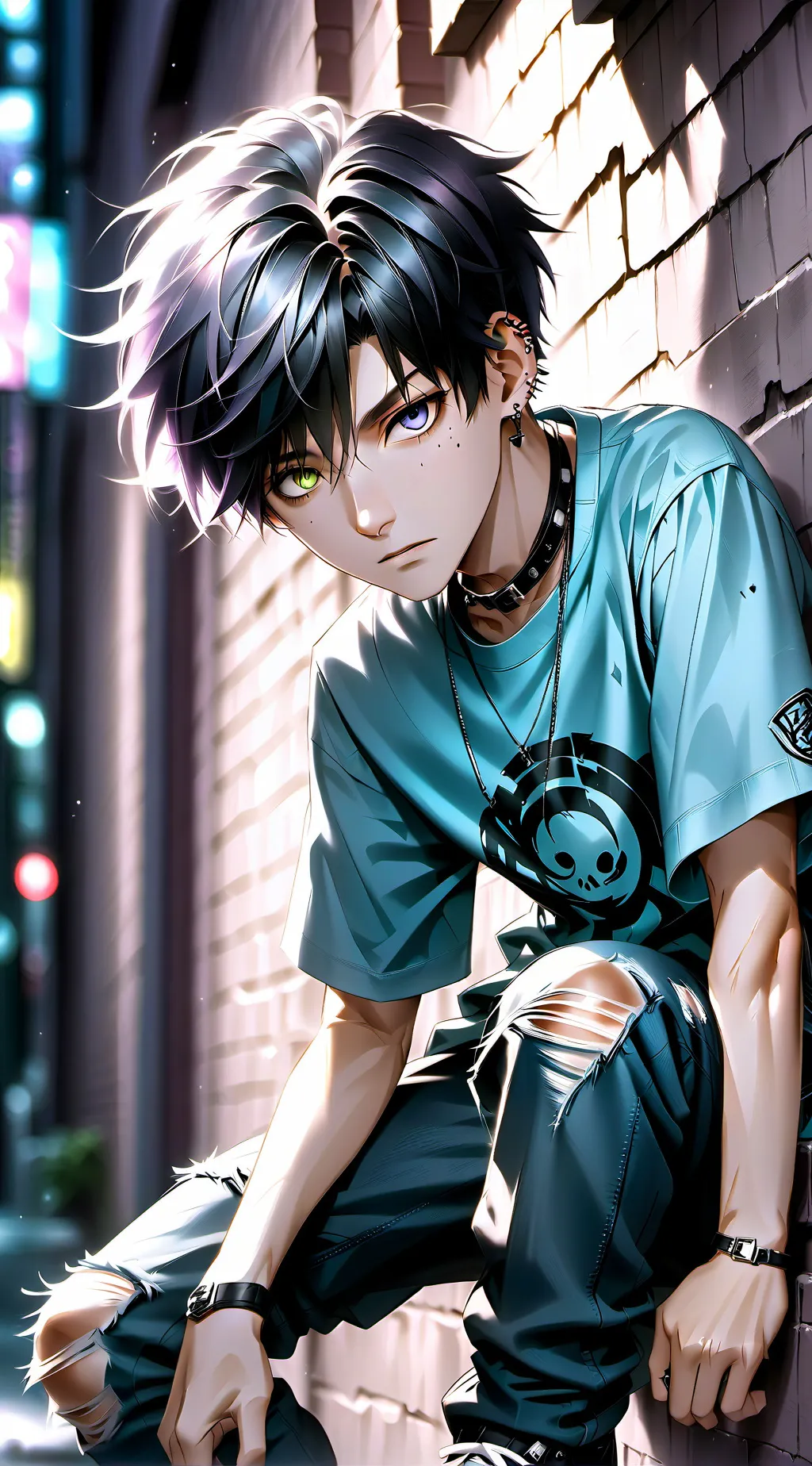 ai character: kai (evil bully) background