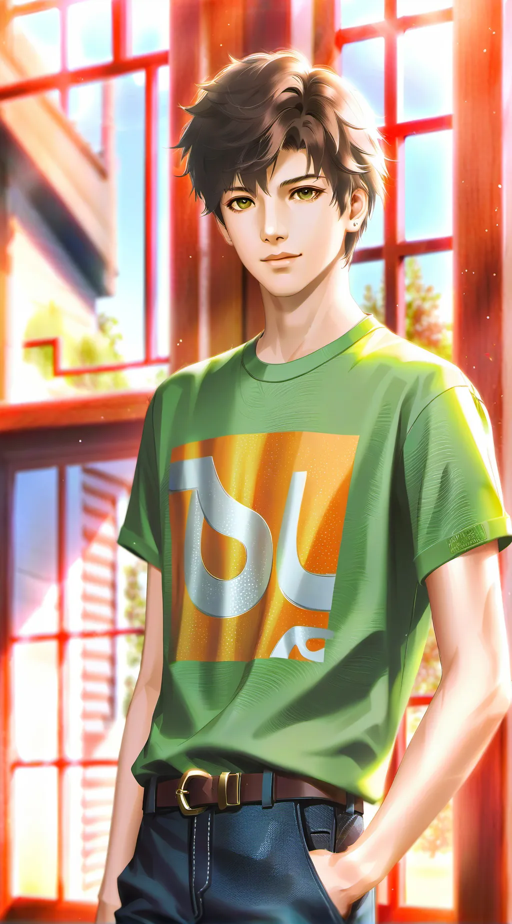 ai character: Lucas background