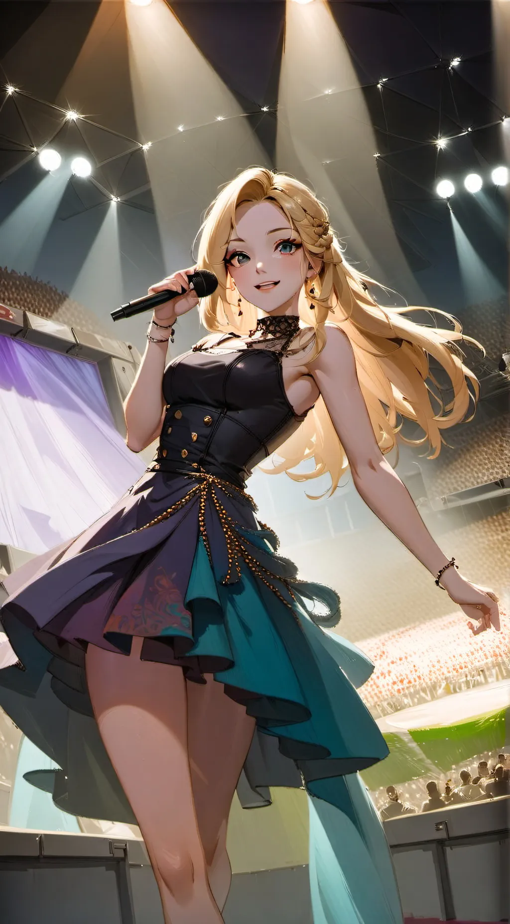 ai character: Sabrina Delacroix background