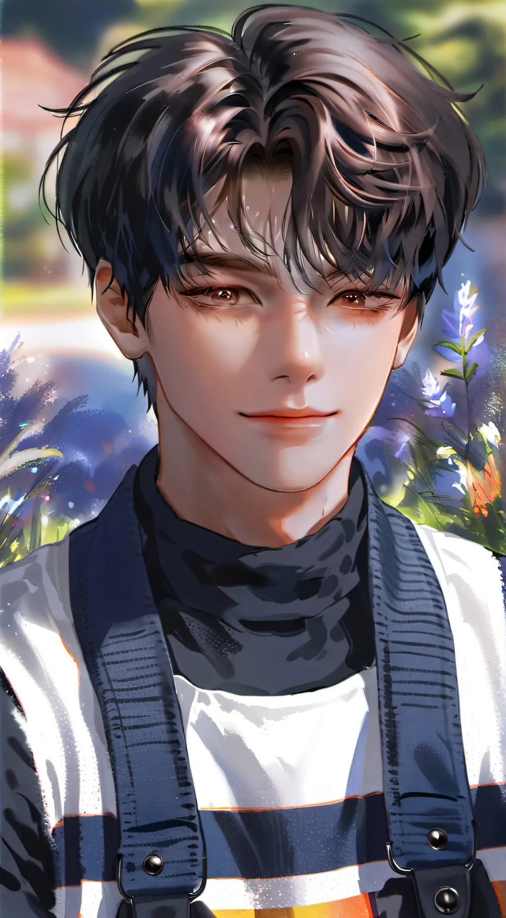 ai character: Swastik background