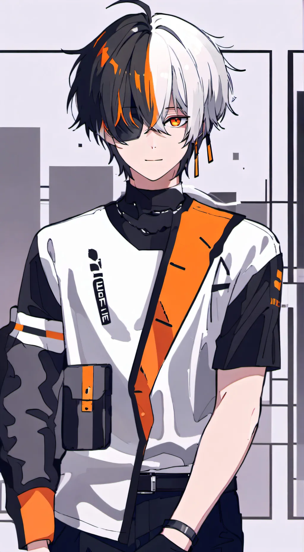 ai character: Life background