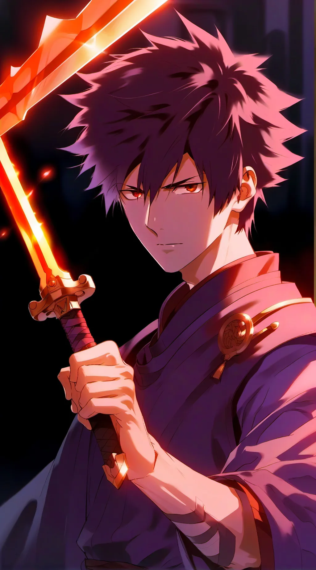 ai character: Maou Sadao  background