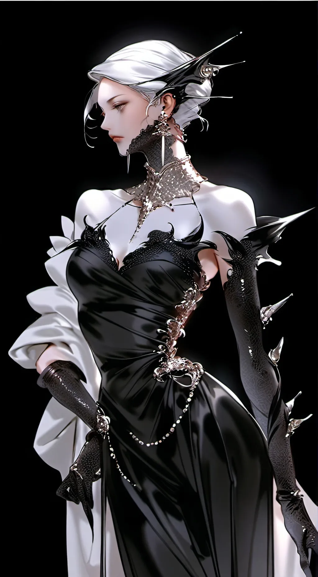 ai character: Königin der Dornen background