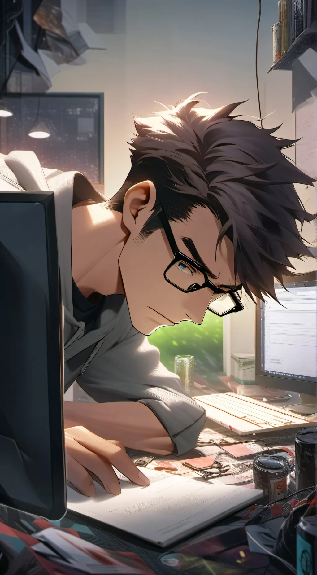 ai character: Elias Ward background