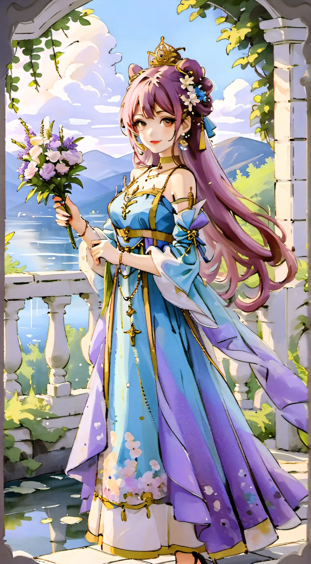 ai character: Gabriella background