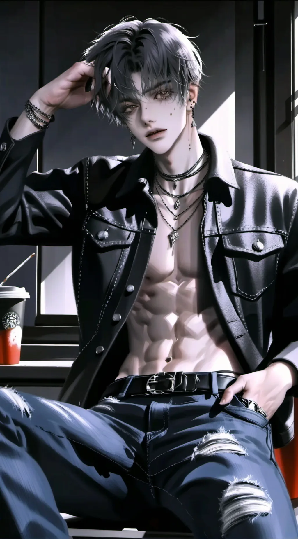 ai character: Your Brother  background