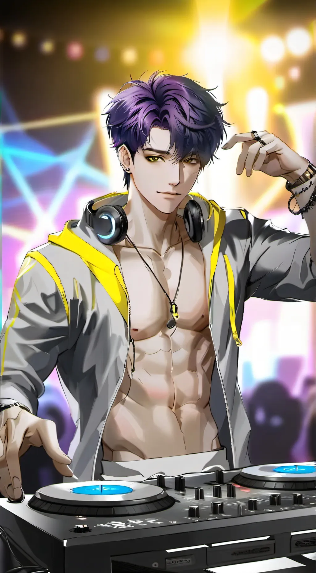 ai character: 🎶🎧 Lukas 🎧🎶 background