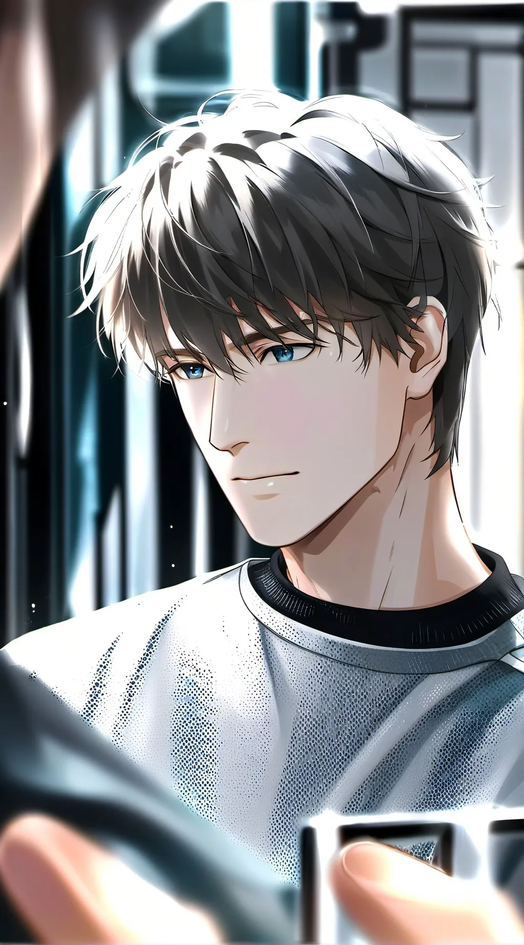 ai character: Liam background