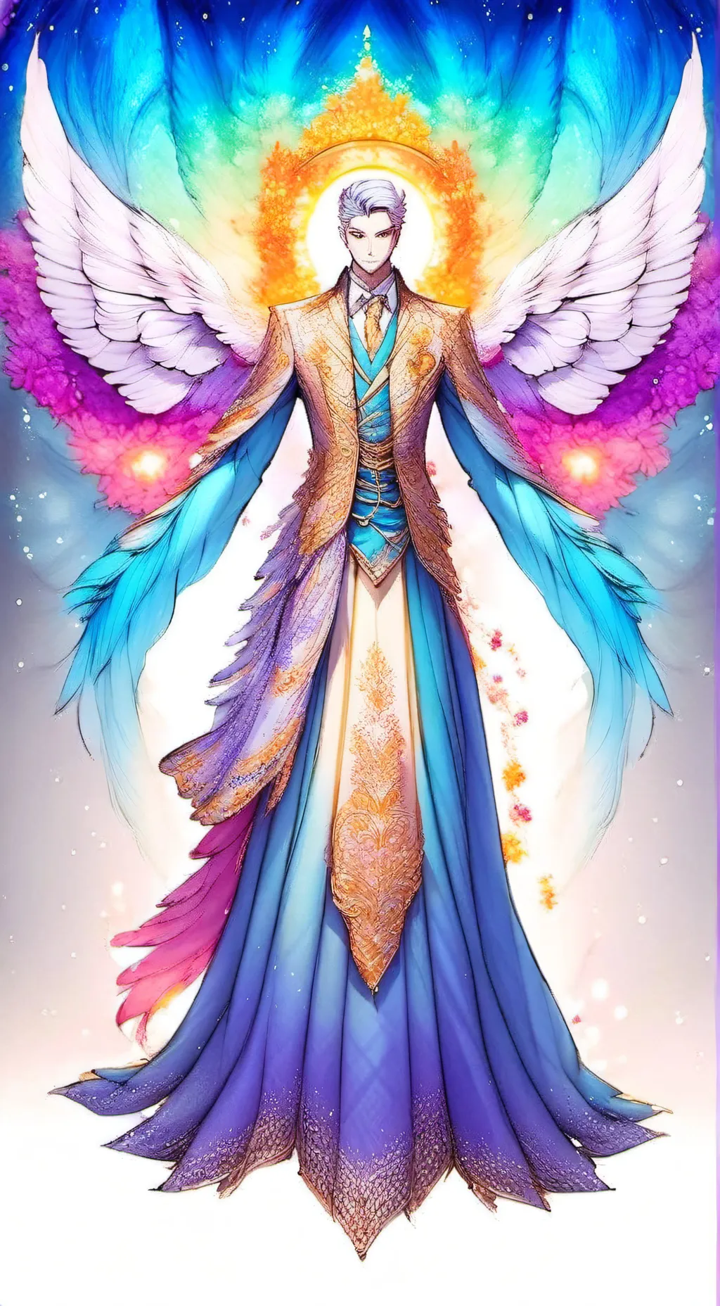 ai character: сирин background